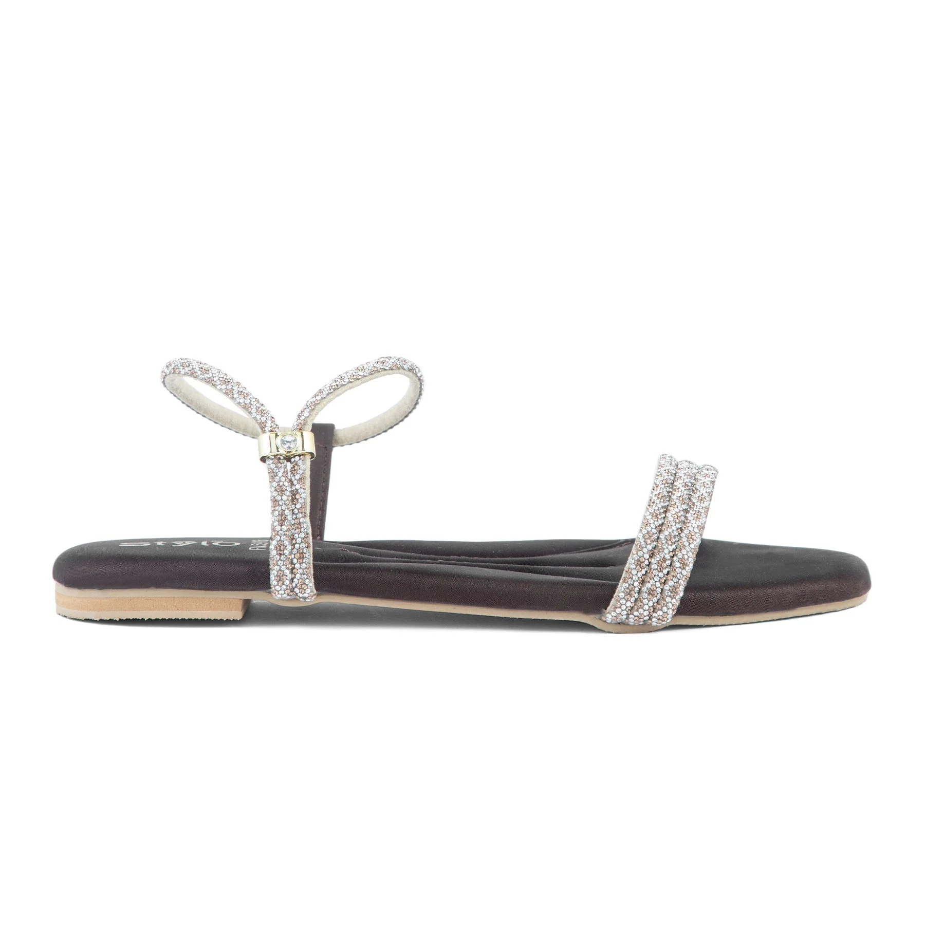 Brown Fancy Sandal FN5916 - Image 2