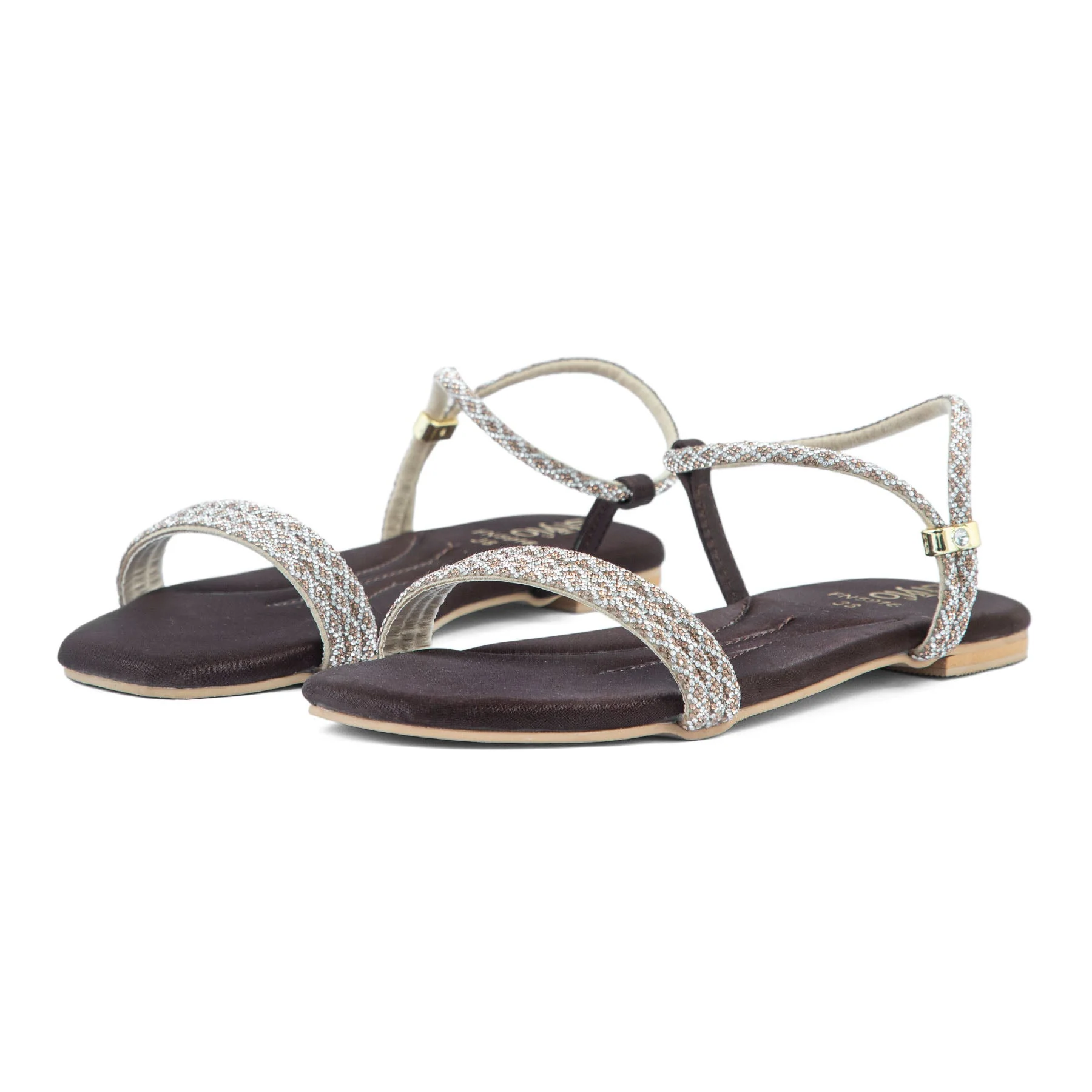 Brown Fancy Sandal FN5916 - Image 3