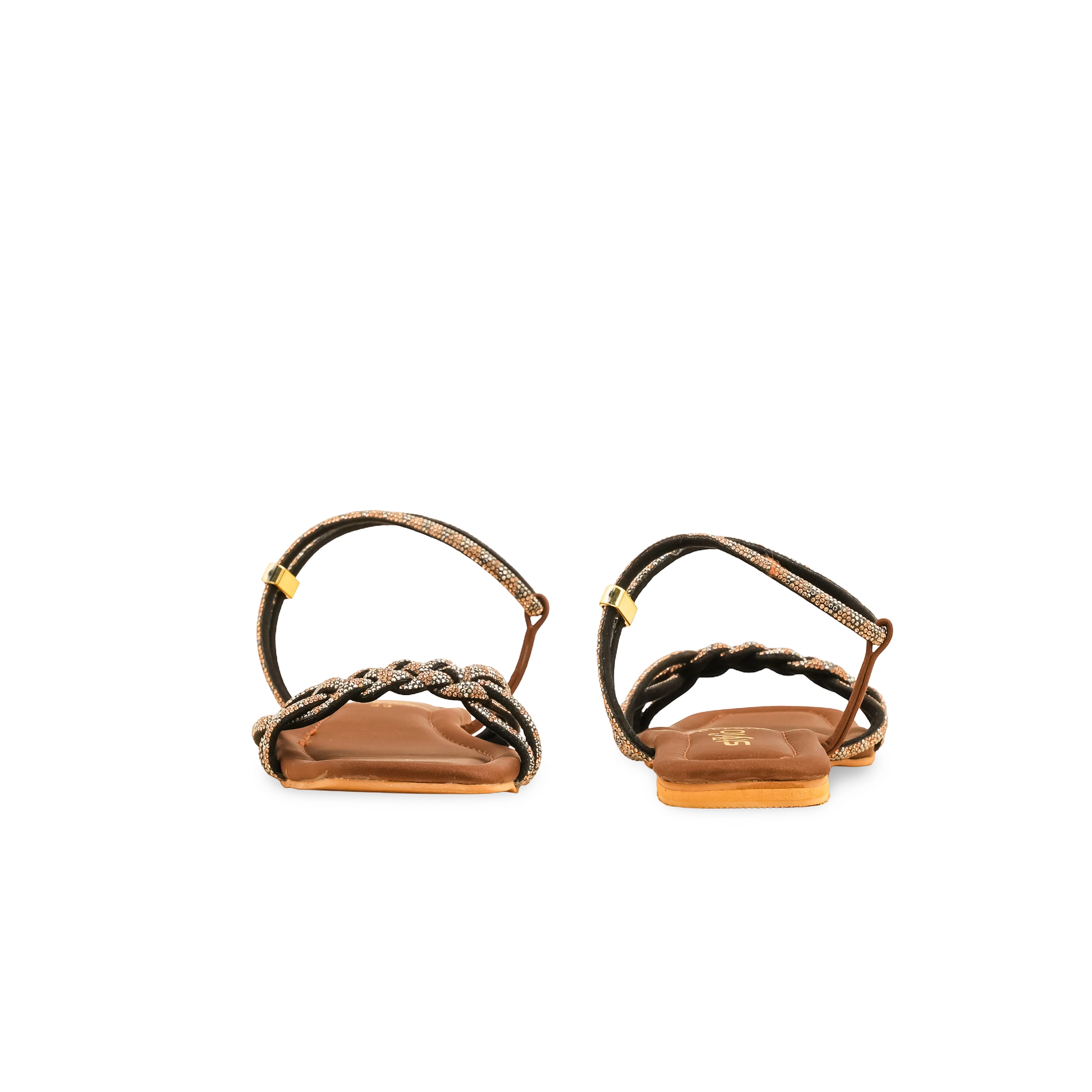 Brown Fancy Sandal FN6139 - Image 5