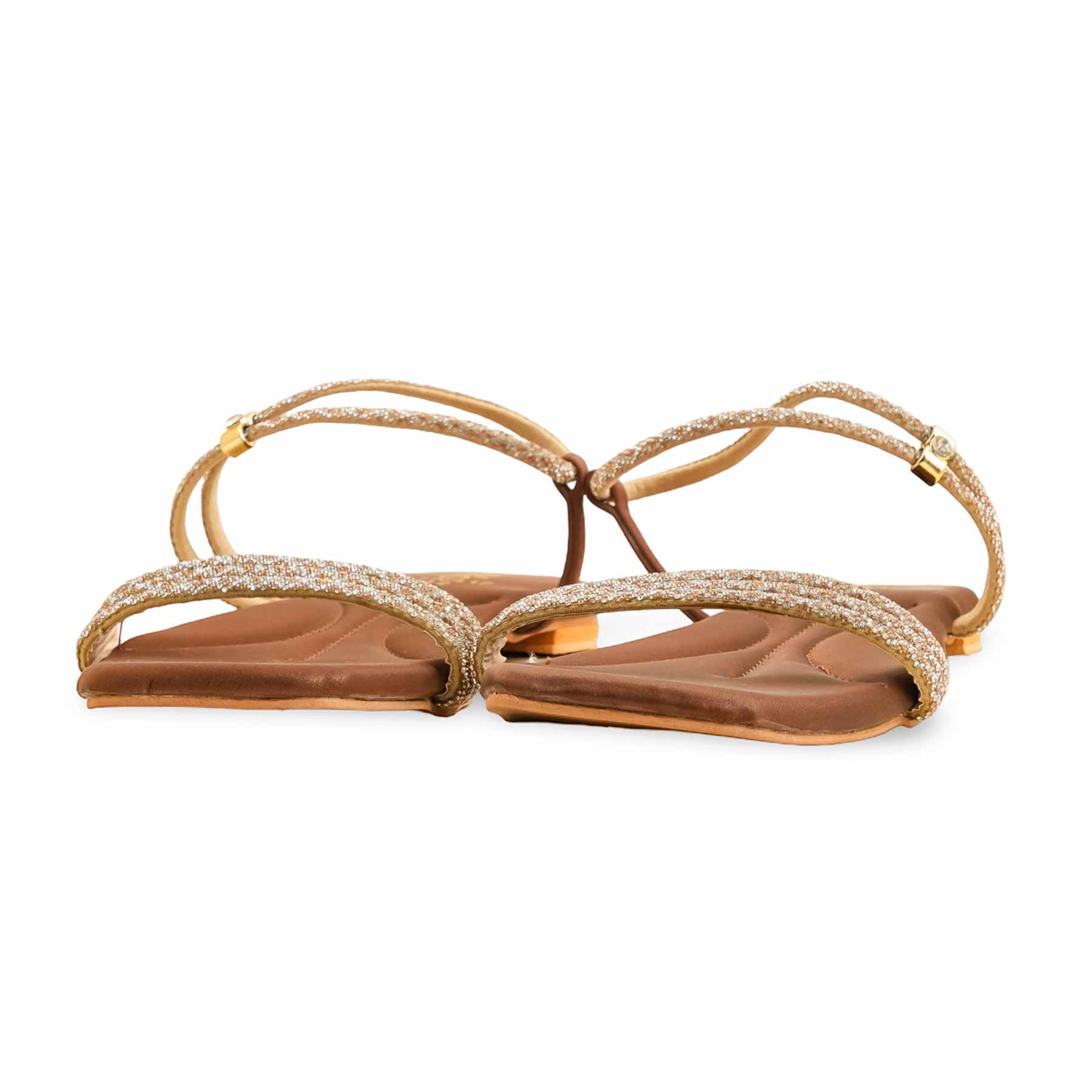 Brown Fancy Sandal LFN417 - Image 3