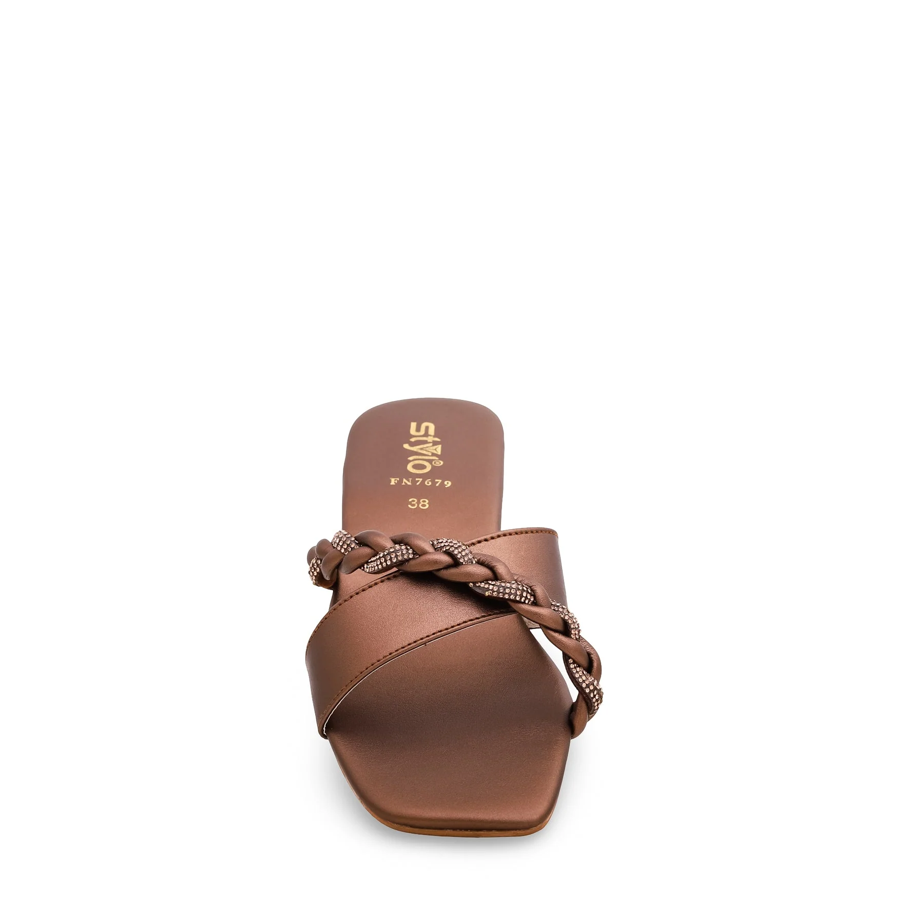 Brown Fancy Slipper FN7679 - Image 3