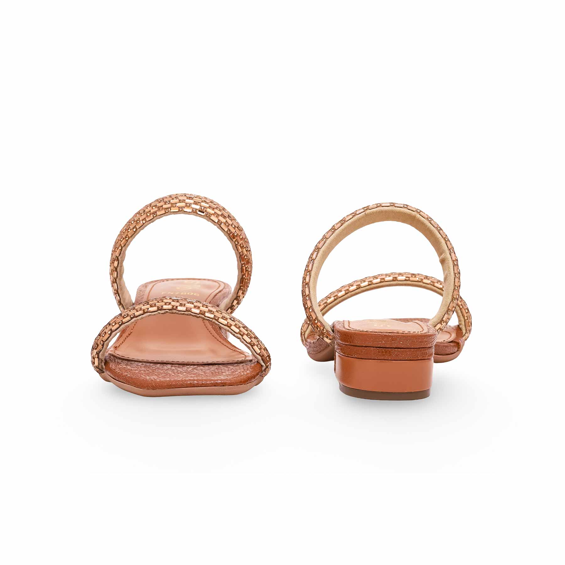 Brown Fancy Slipper FN7806 - Image 3