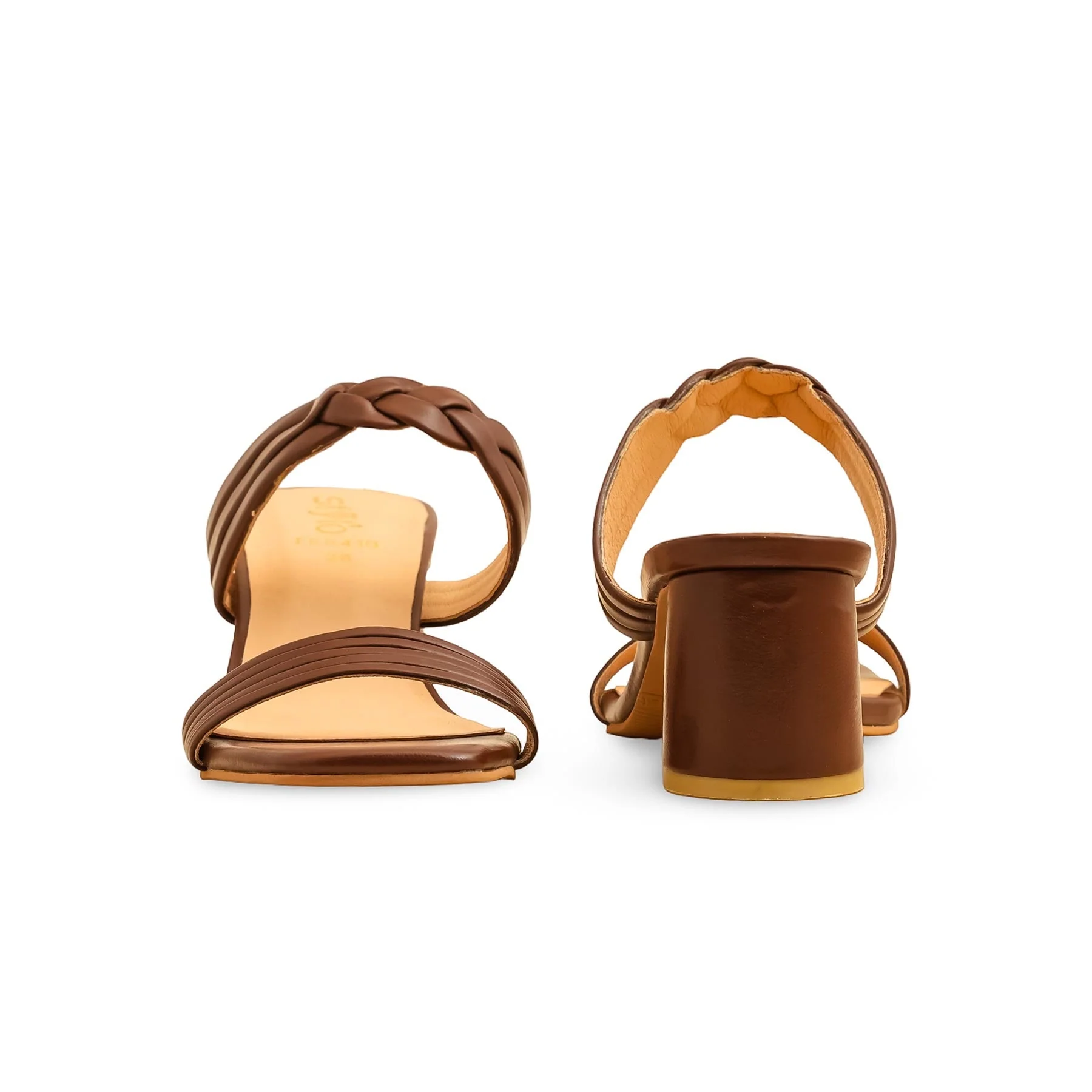 Brown Formal Slipper FR8410 - Image 4