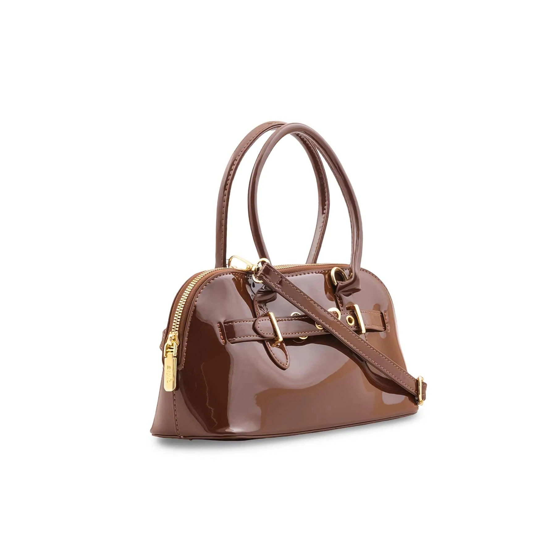 Brown Formal Hand Bag For Ladies P36487 - Image 3