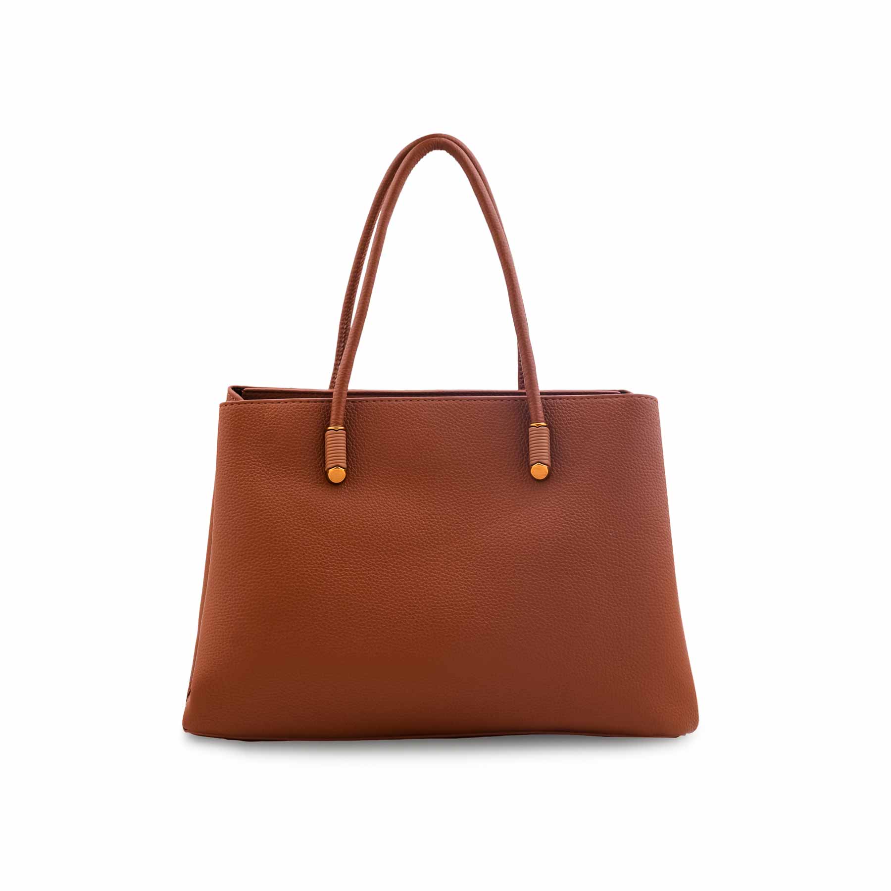 Brown Formal Hand Bag For Ladies P36591 - Image 2