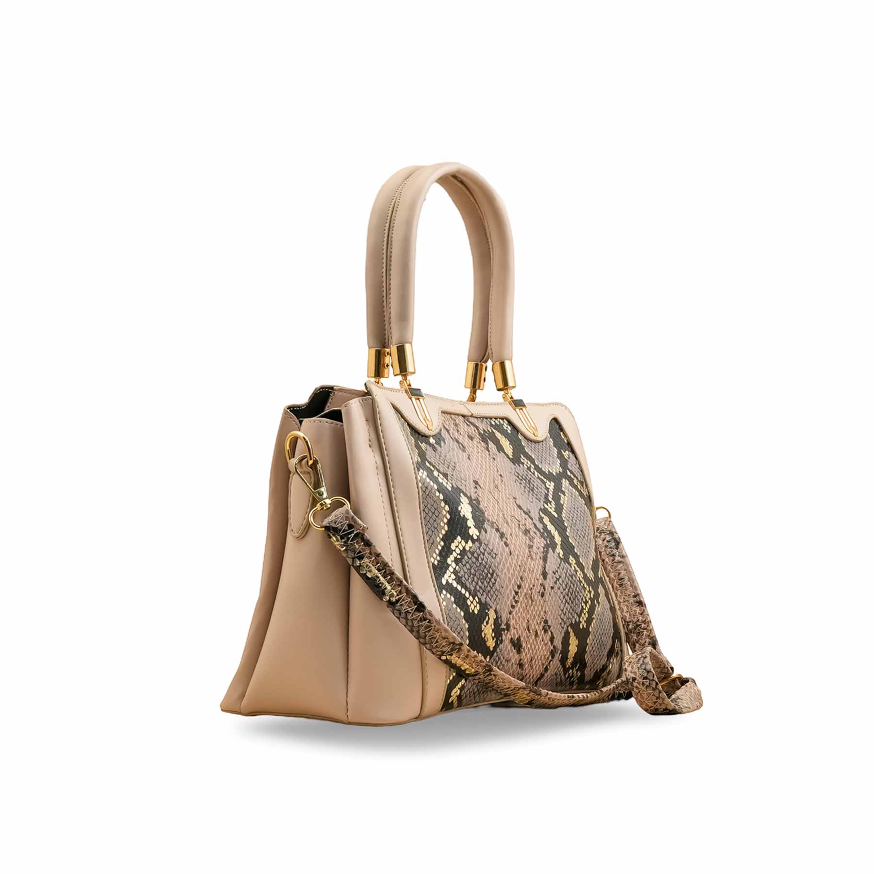 Brown Formal Hand Bag For Ladies P55858 - Image 3