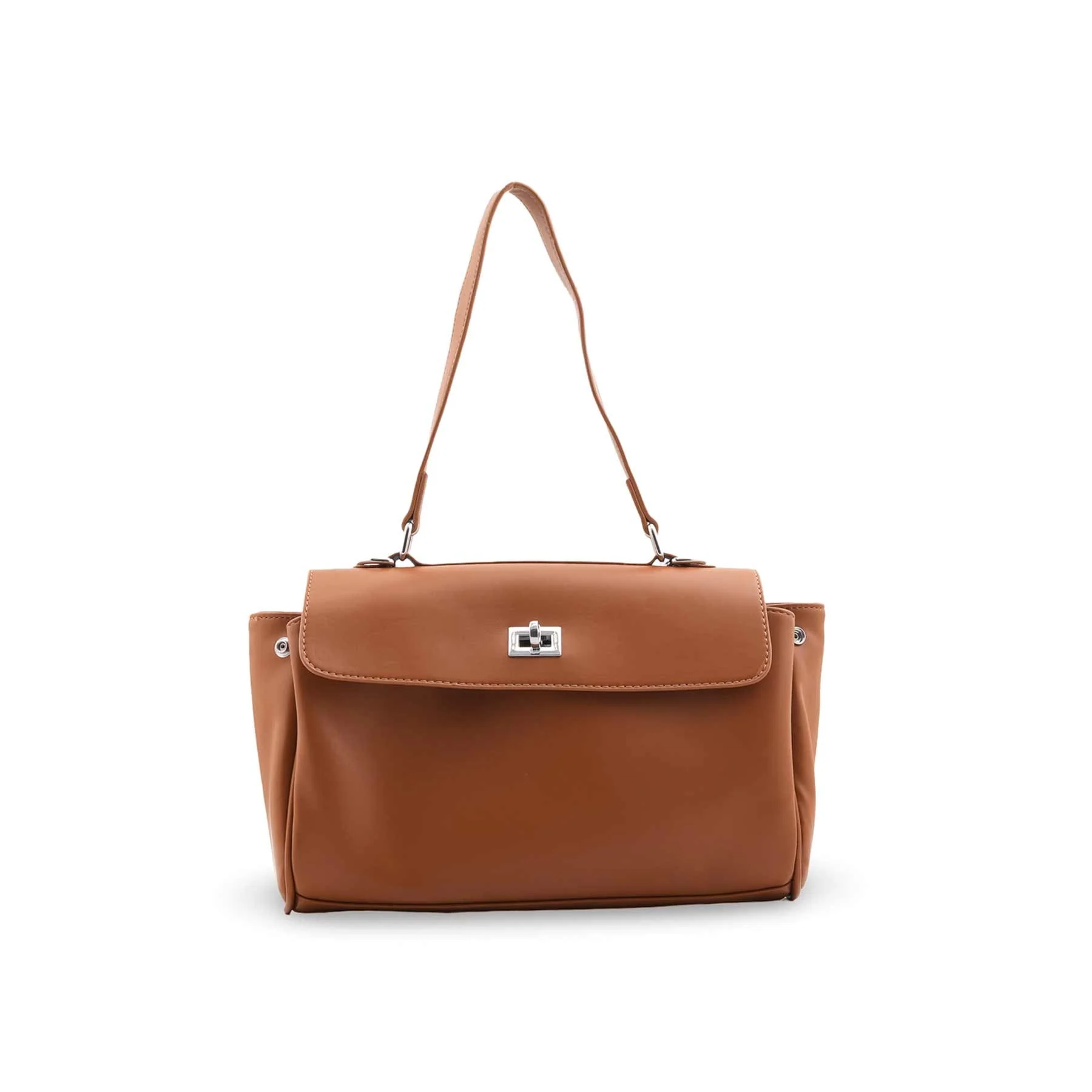 Brown Formal Hand Bag For Women P36480 - Image 2