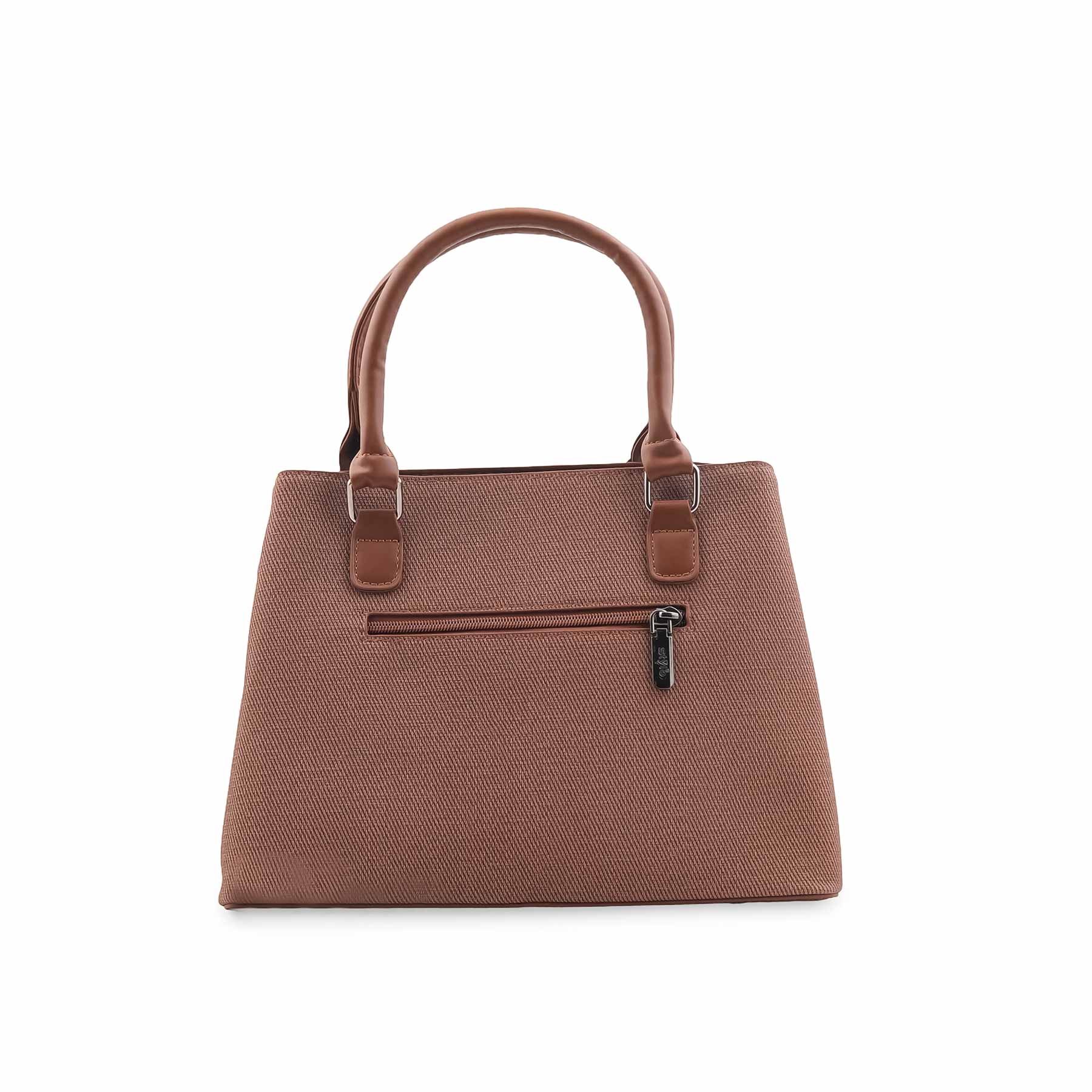 Brown Formal Hand Bag For Women P36535 - Image 4