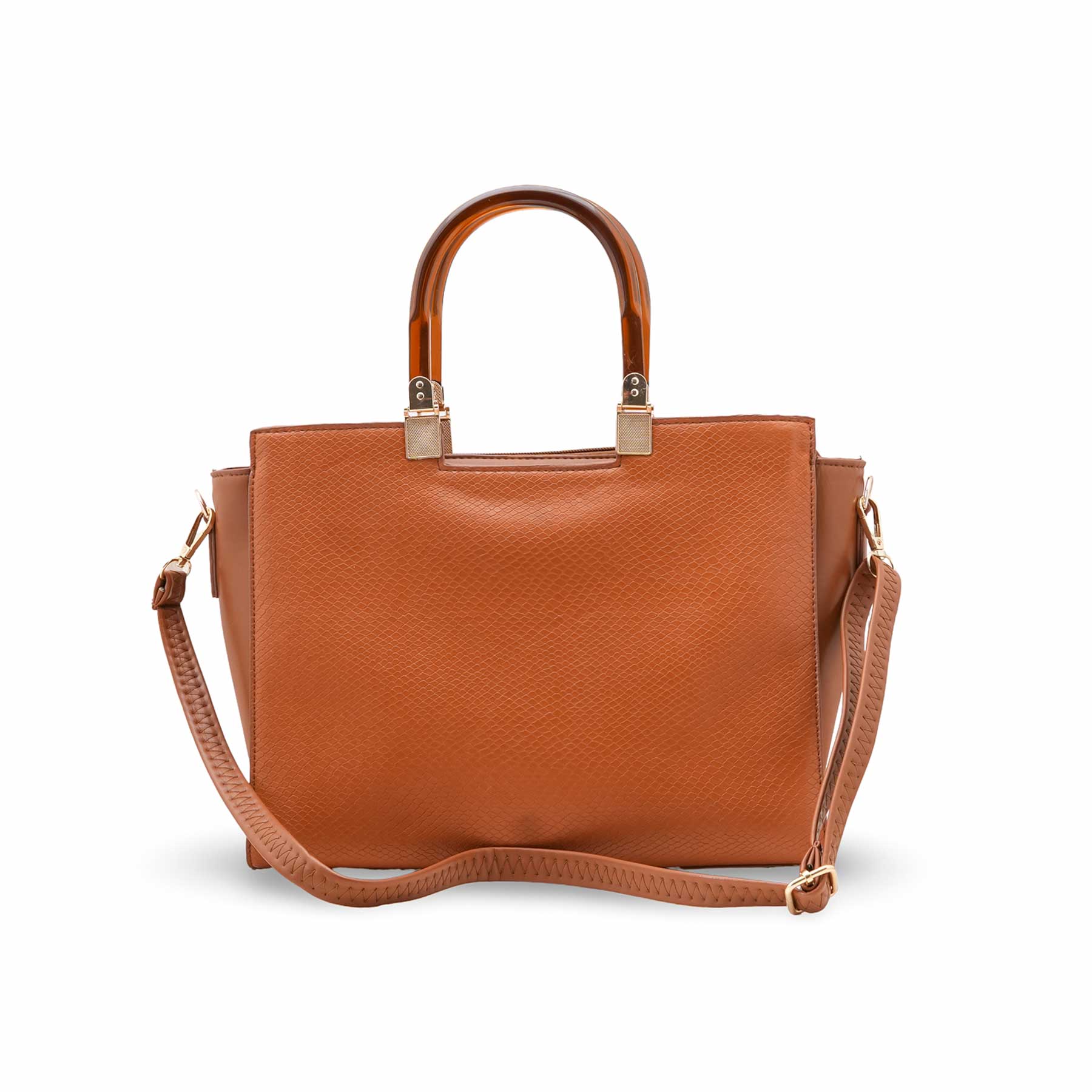 Brown Formal Hand Bag For Women P55828 - Image 2