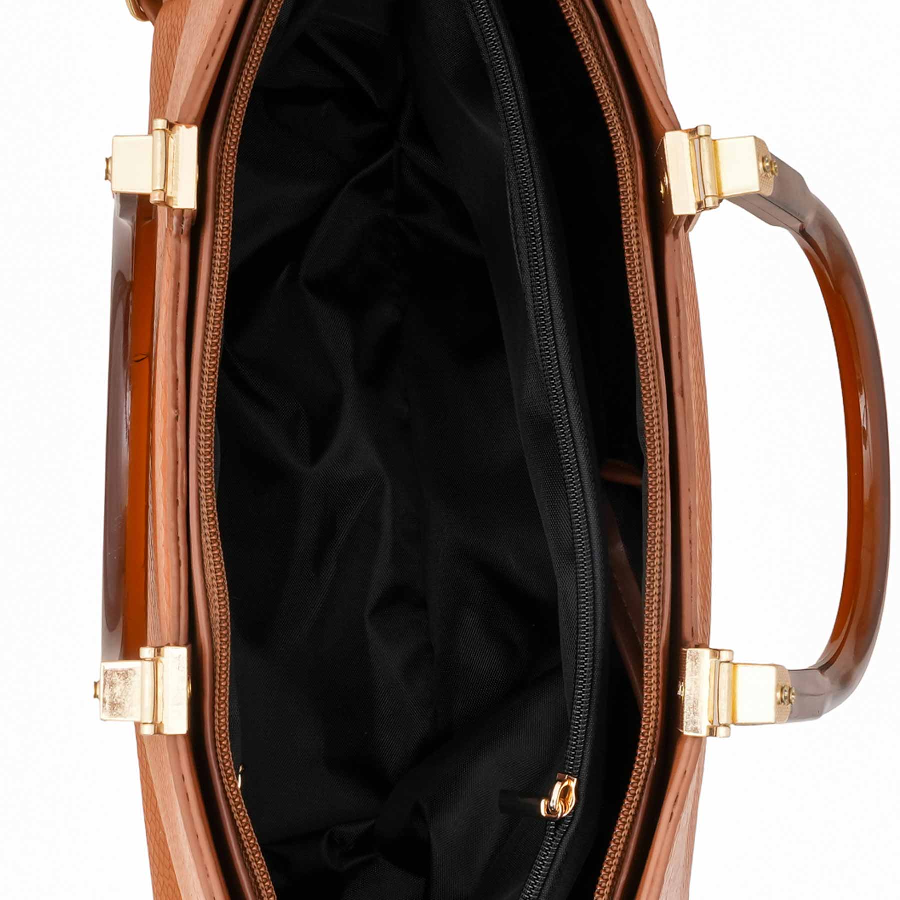 Brown Formal Hand Bag For Women P55828 - Image 5