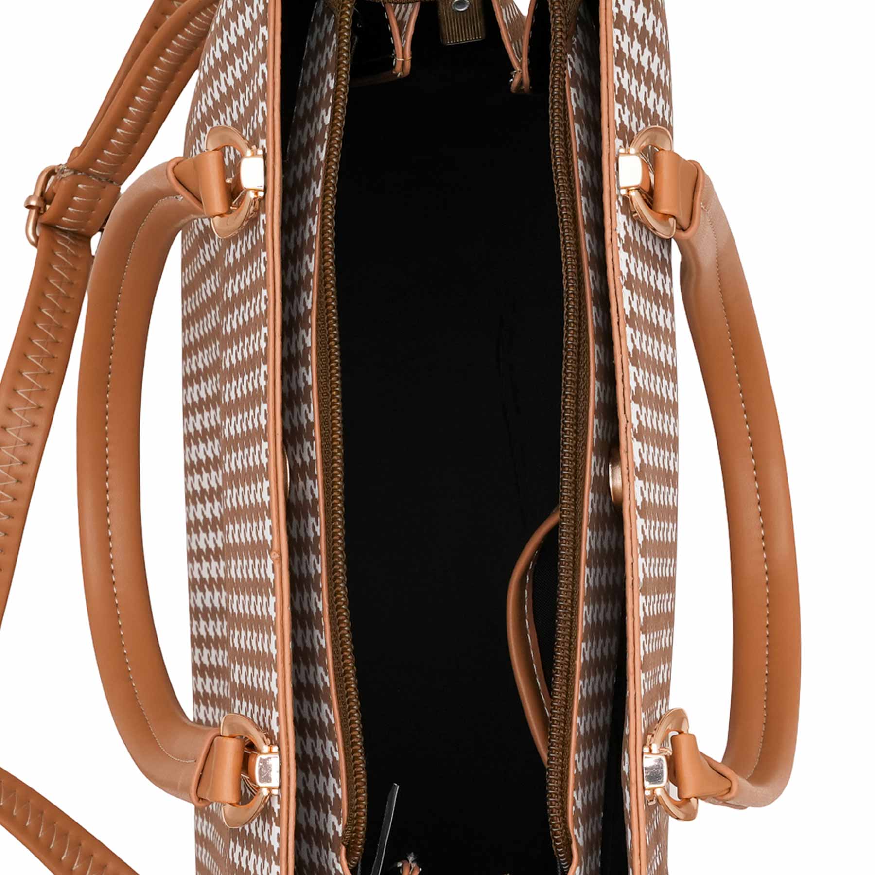 Brown Formal Hand Bag For Women P55843 - Image 6
