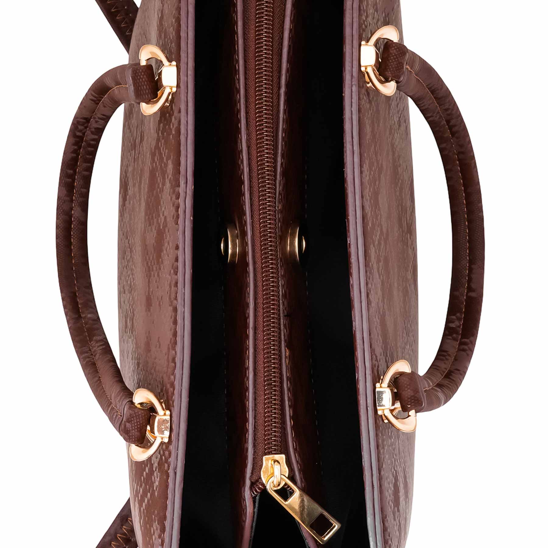 Brown Formal Hand Bag For Women P55844 - Image 5