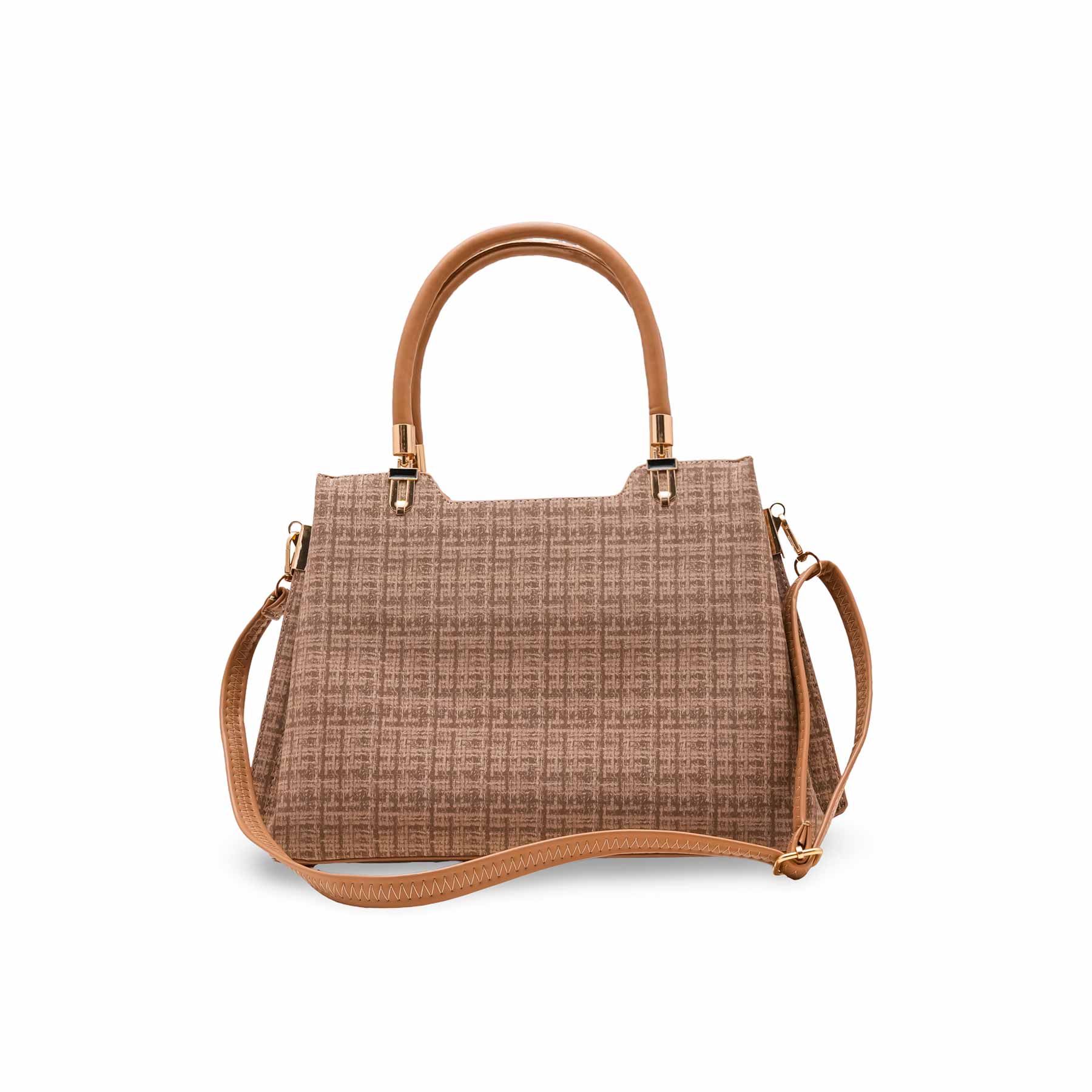 Brown Formal Hand Bag For Women P55846 - Image 2