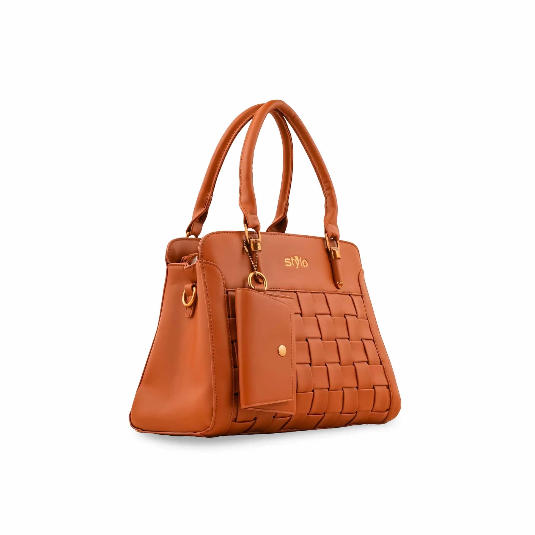 Brown Formal Hand Bag P36154 - Image 3