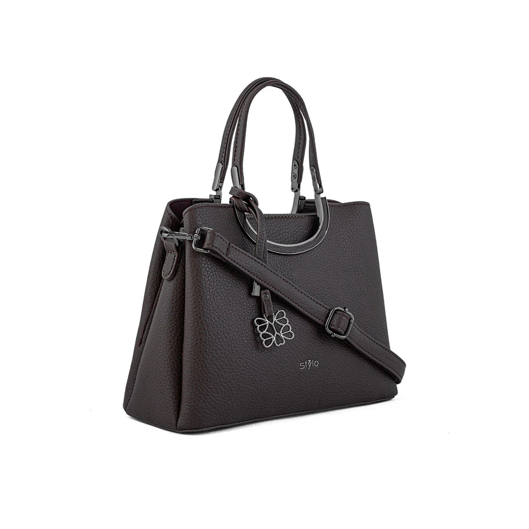Brown Formal Hand Bag P36292 - Image 2