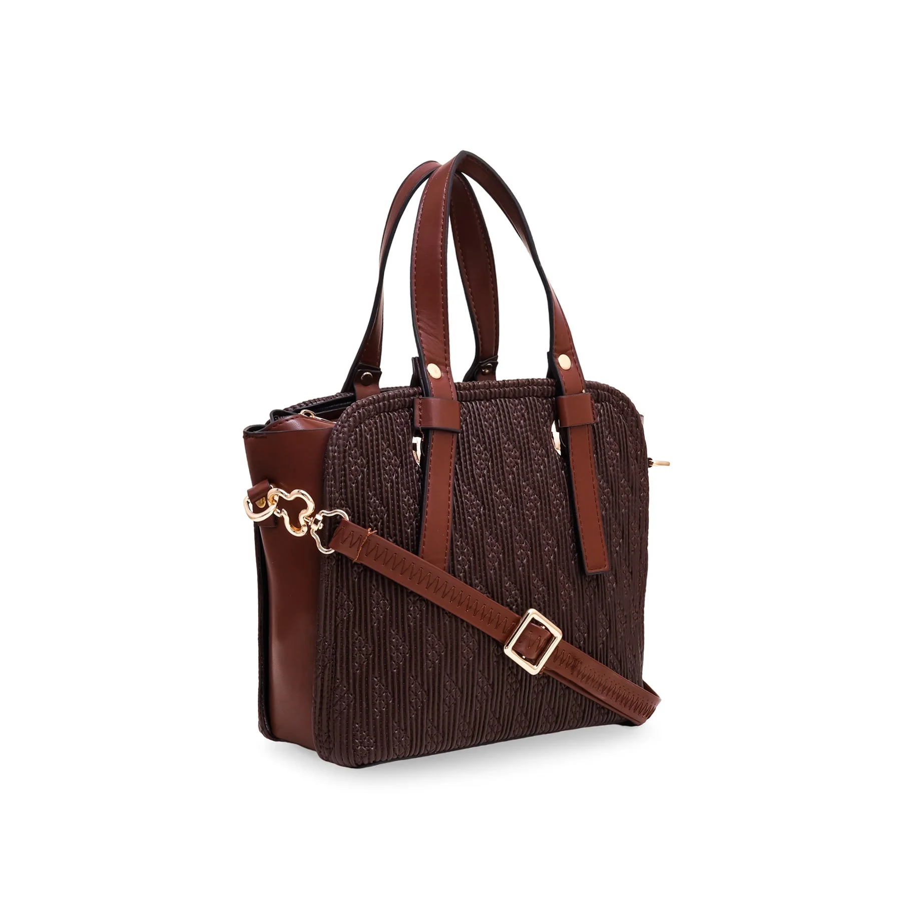 Brown Formal Hand Bag P55587 - Image 2