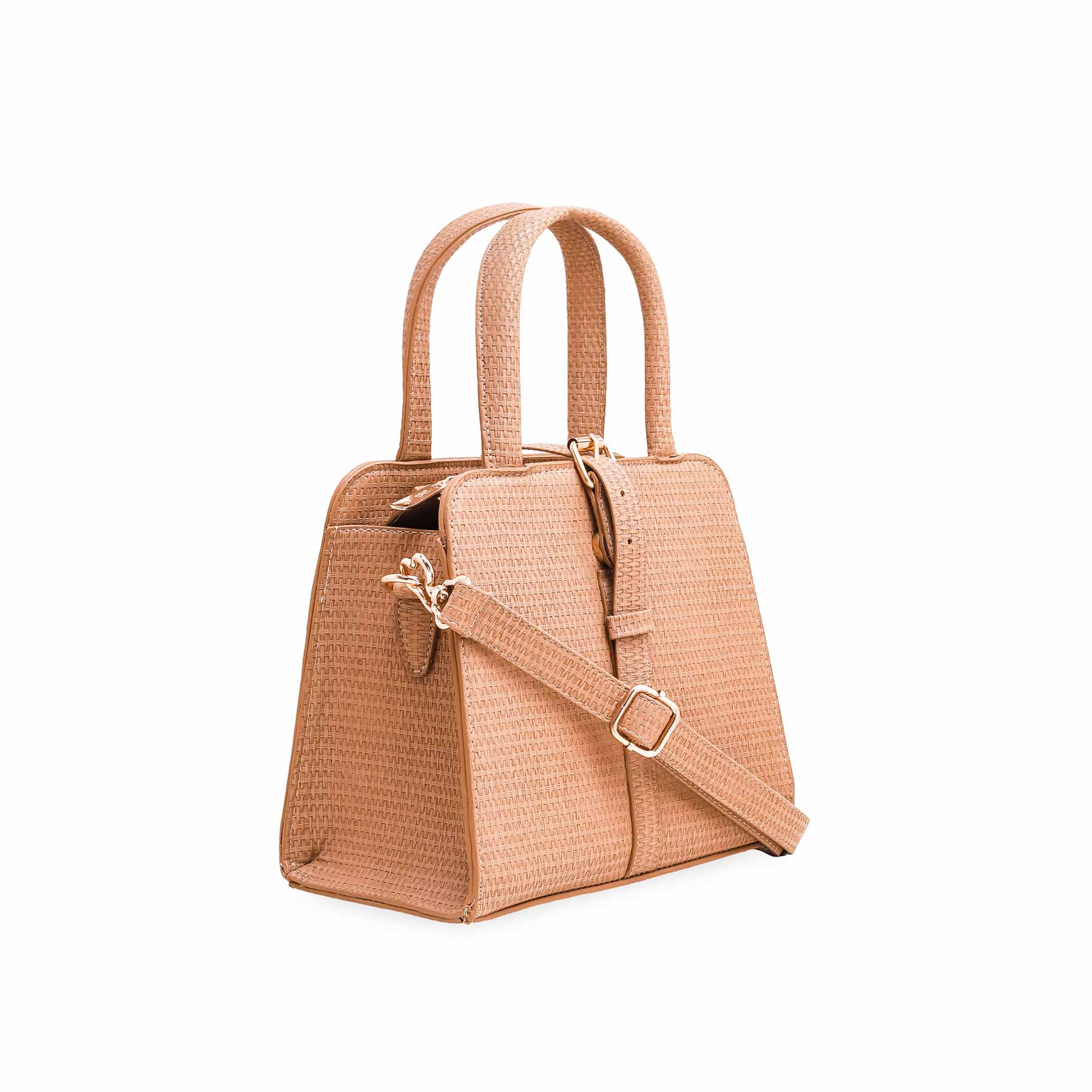Brown Formal Hand Bag P55628 - Image 2