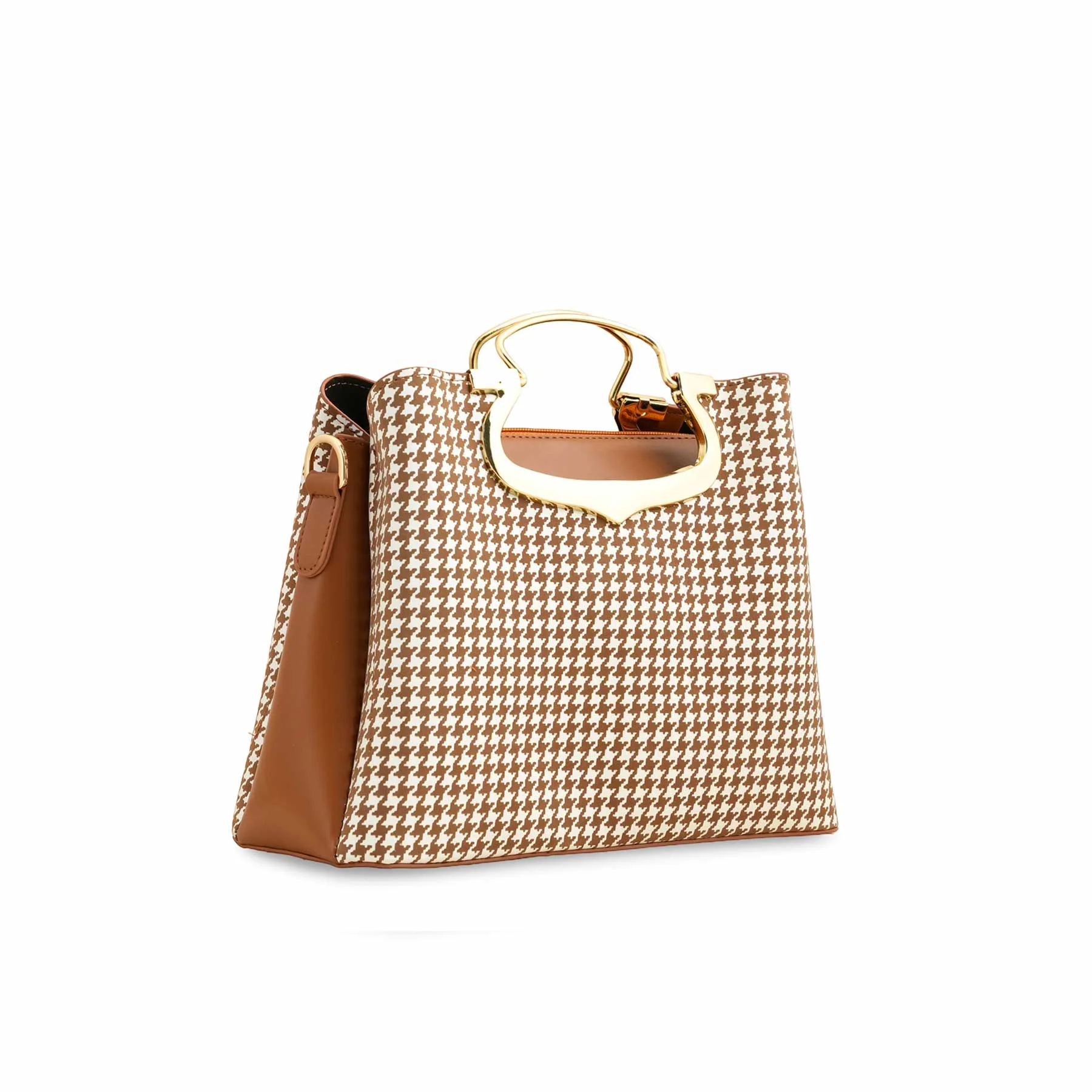 Brown Formal Hand Bag P55649 - Image 2