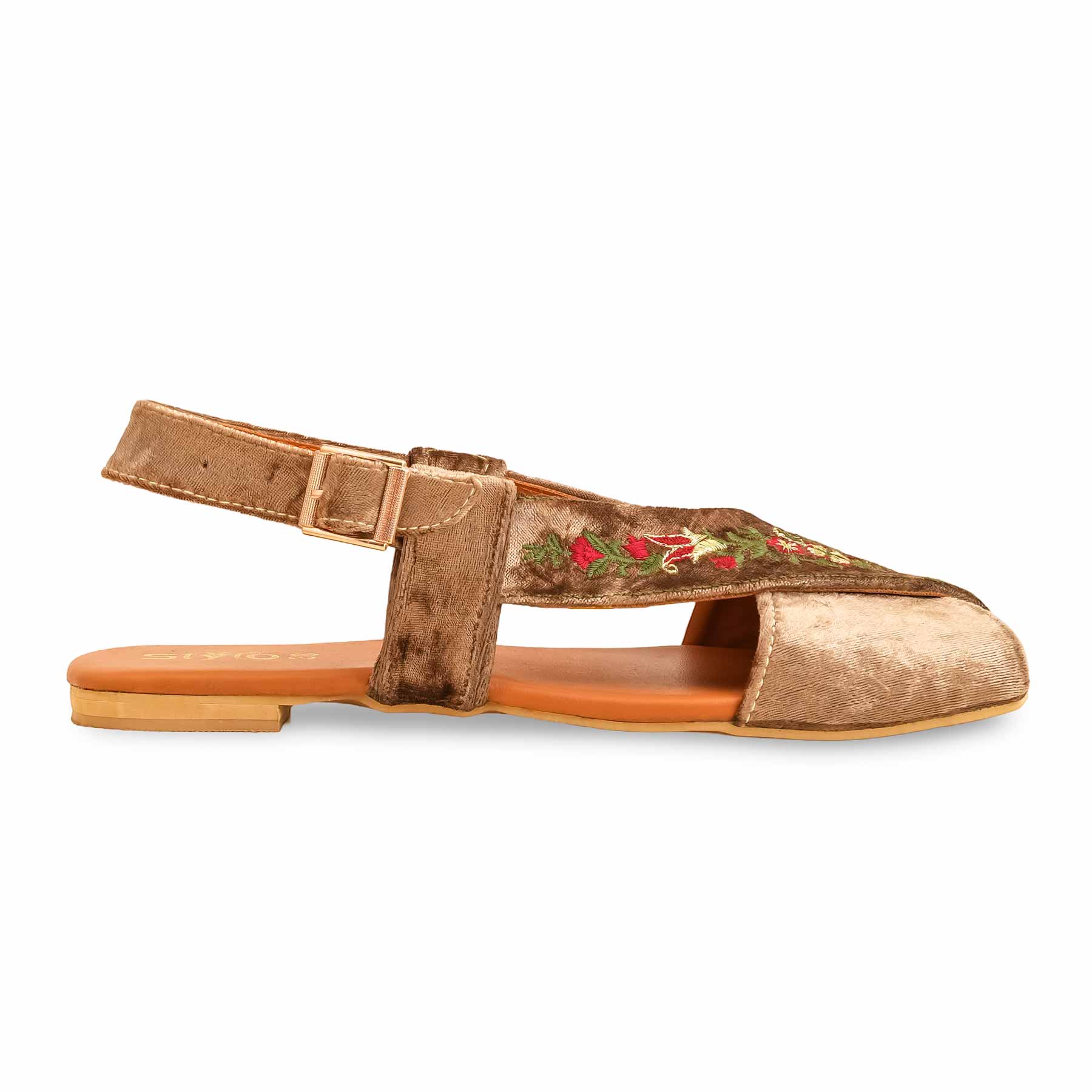Brown Formal Peshawari Chappal EC3183 - Image 2