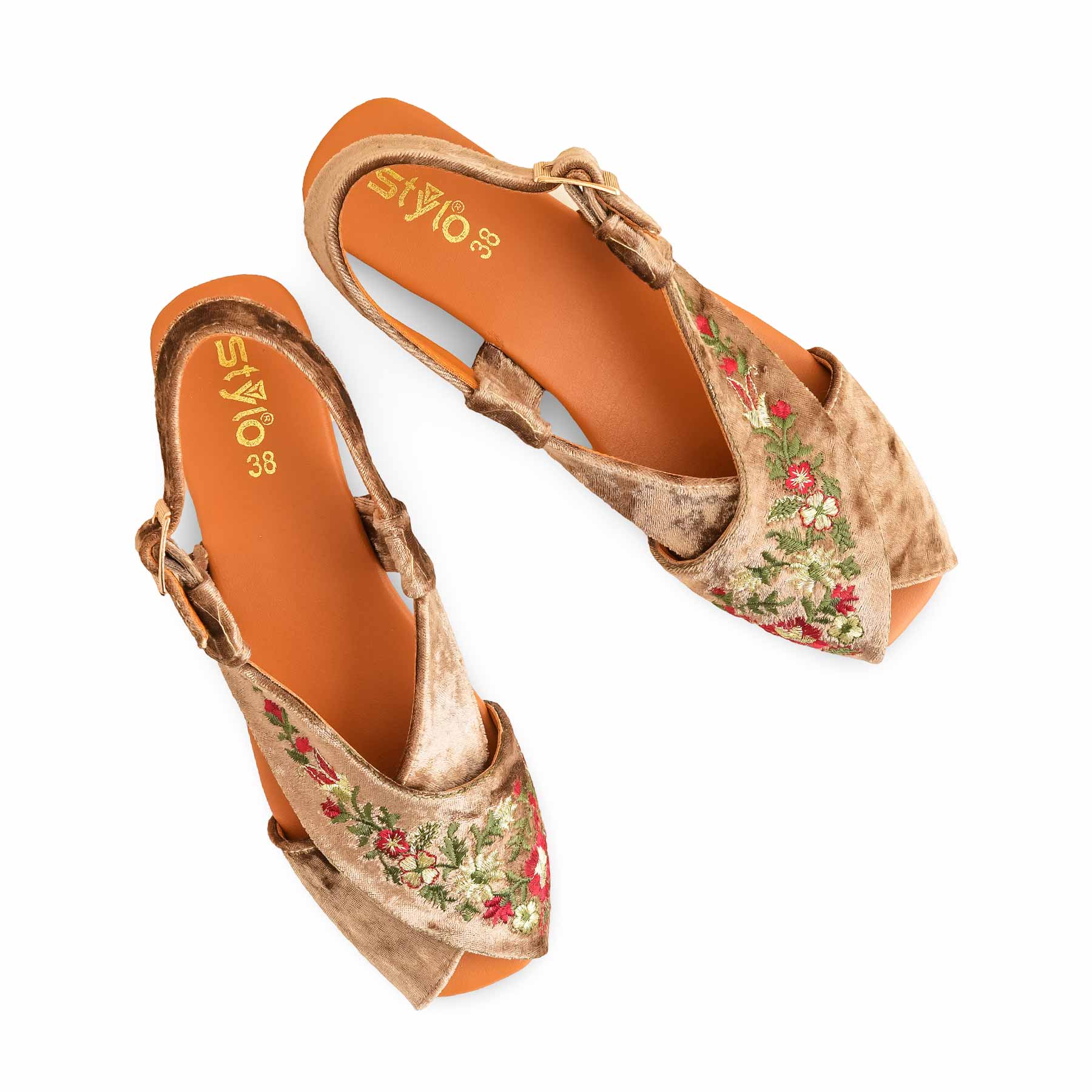 Brown Formal Peshawari Chappal EC3183 - Image 5