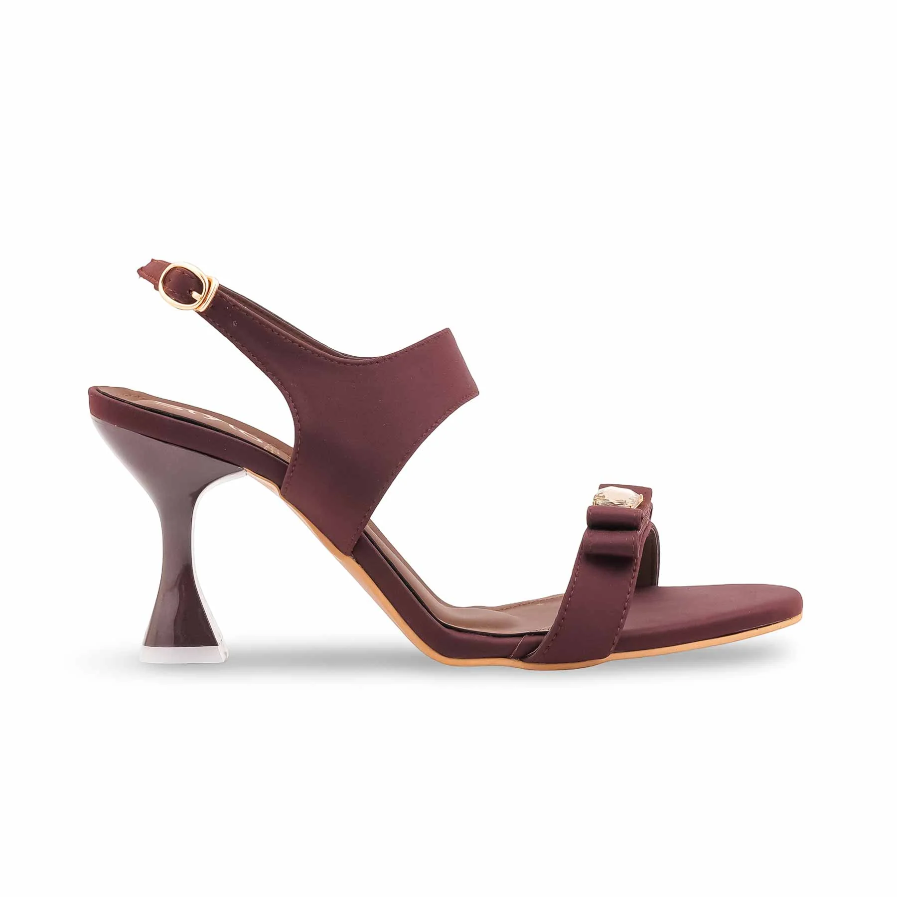 Brown Formal Sandal For Women FR5508 - Image 2
