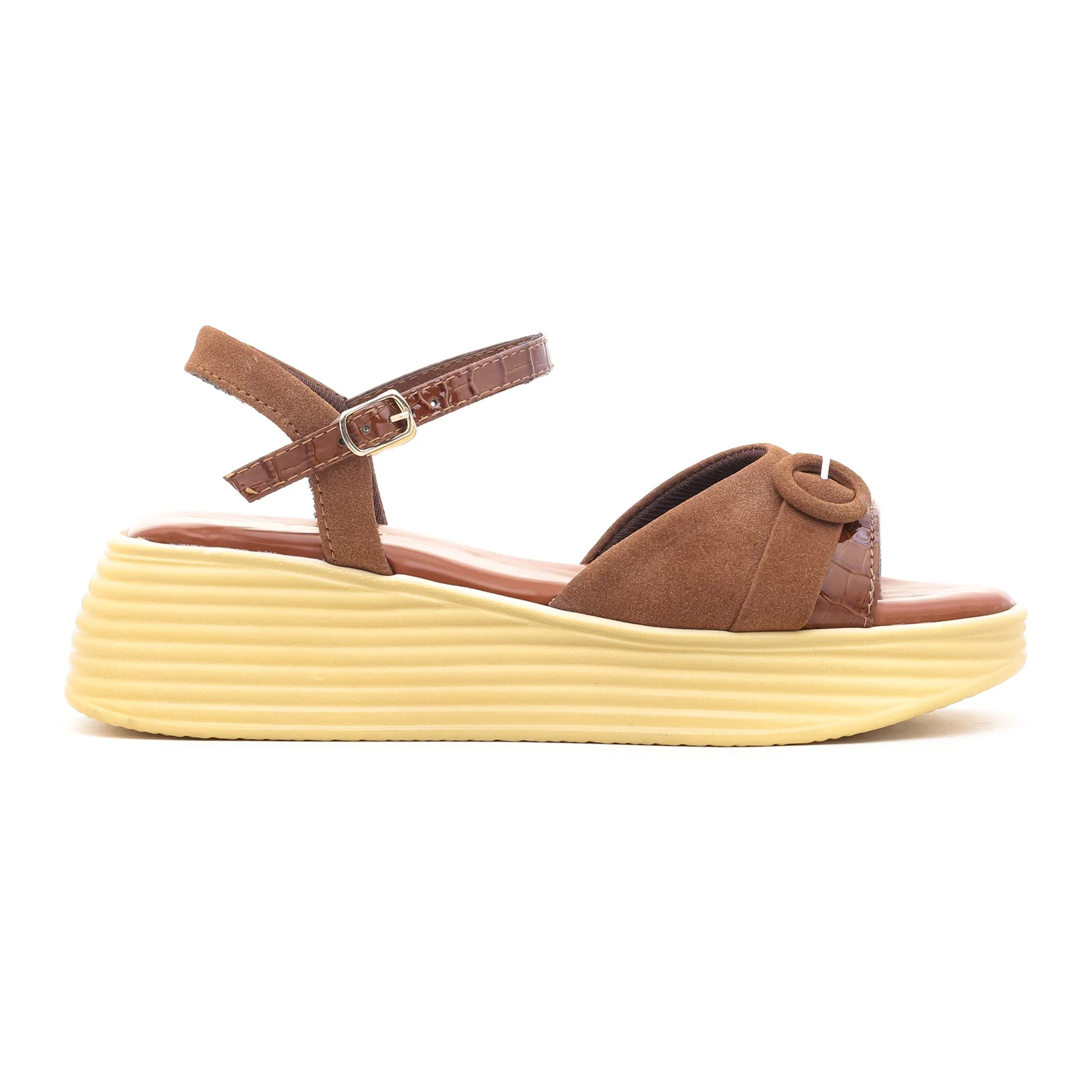 Brown Formal Sandal FR5078 - Image 2