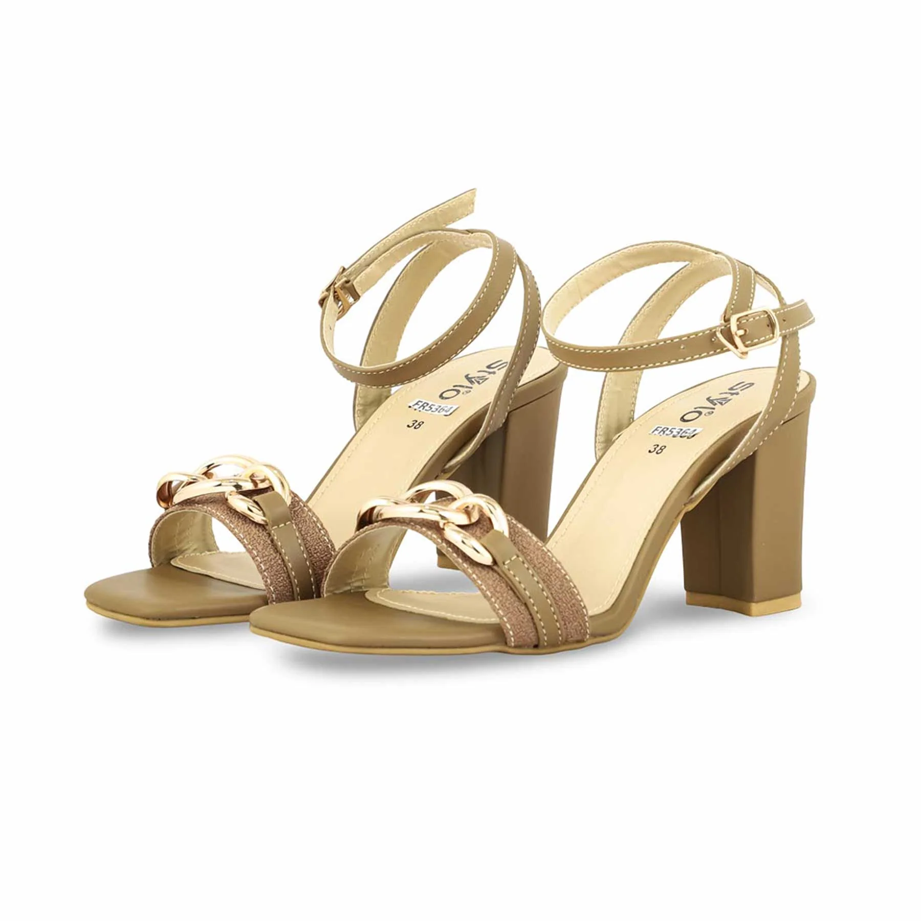 Brown Formal Sandal FR5364 - Image 3