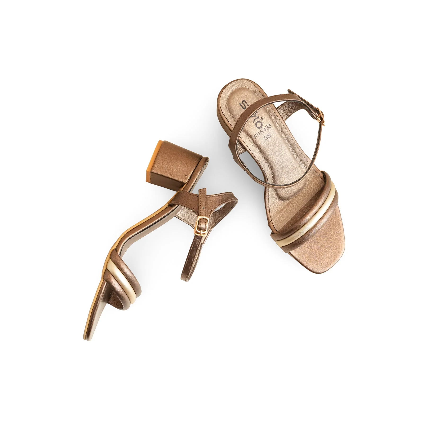 Brown Formal Sandal FR5433 - Image 5