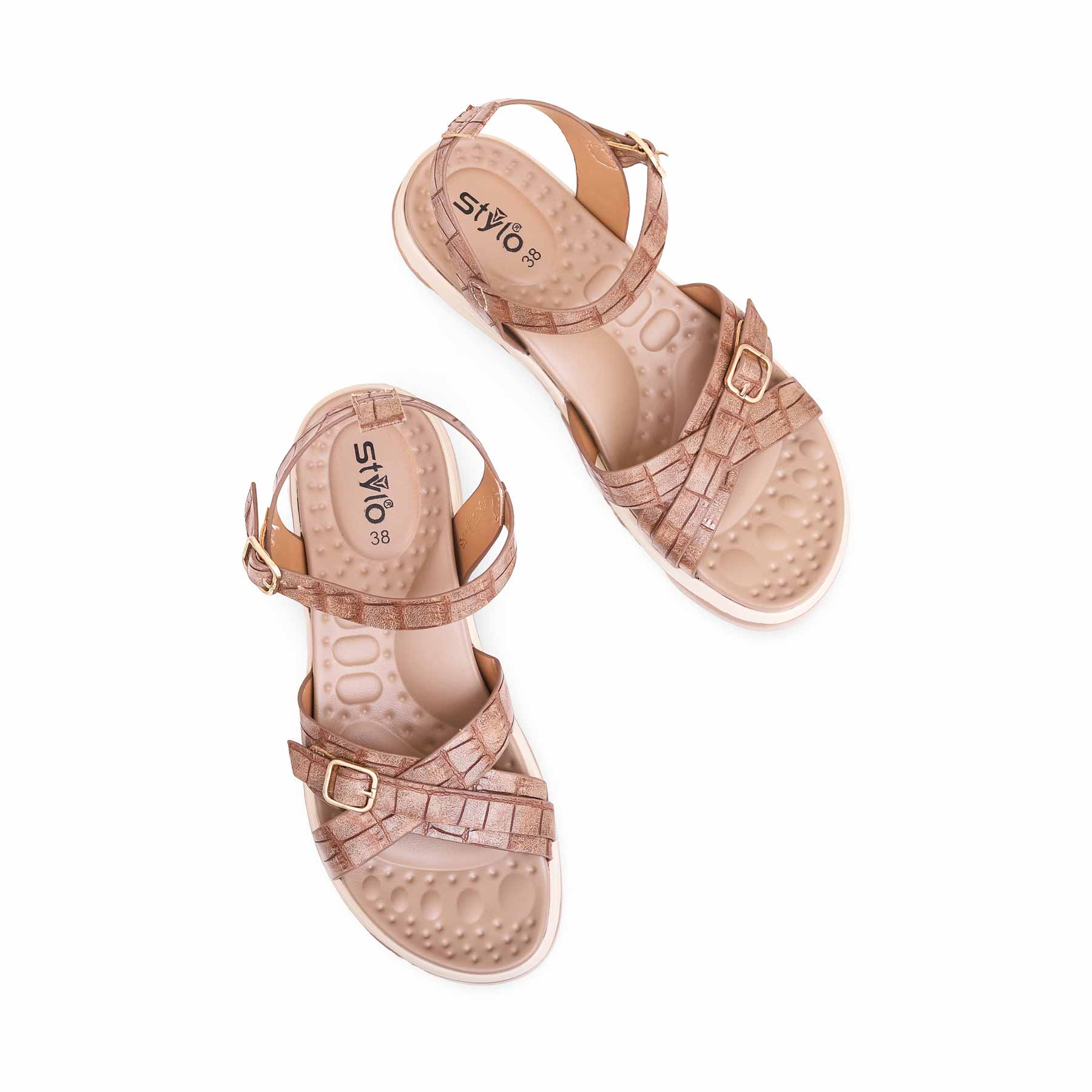 Brown Formal Sandal PU0333 - Image 4