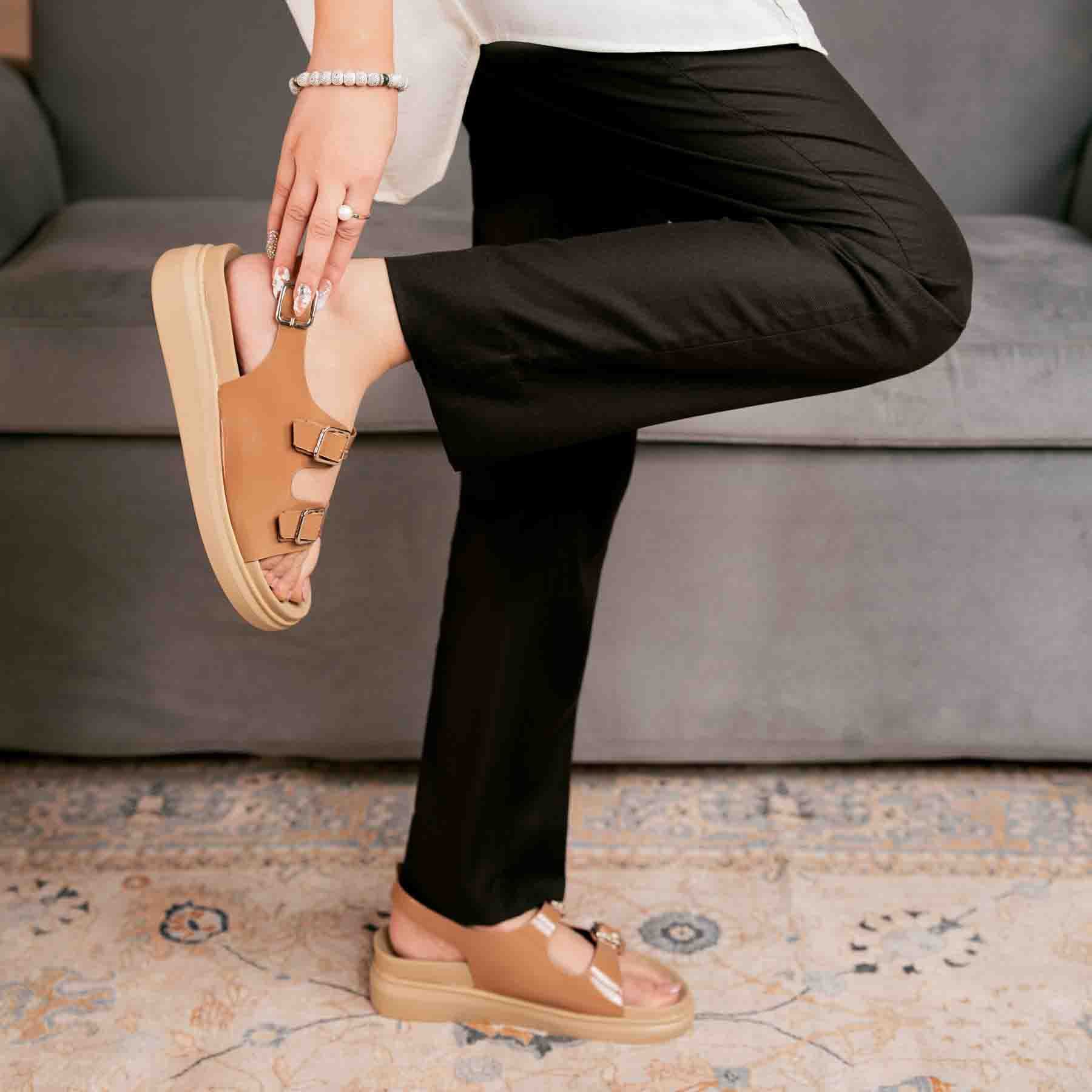 Brown Formal Sandal PU0559 - Image 2