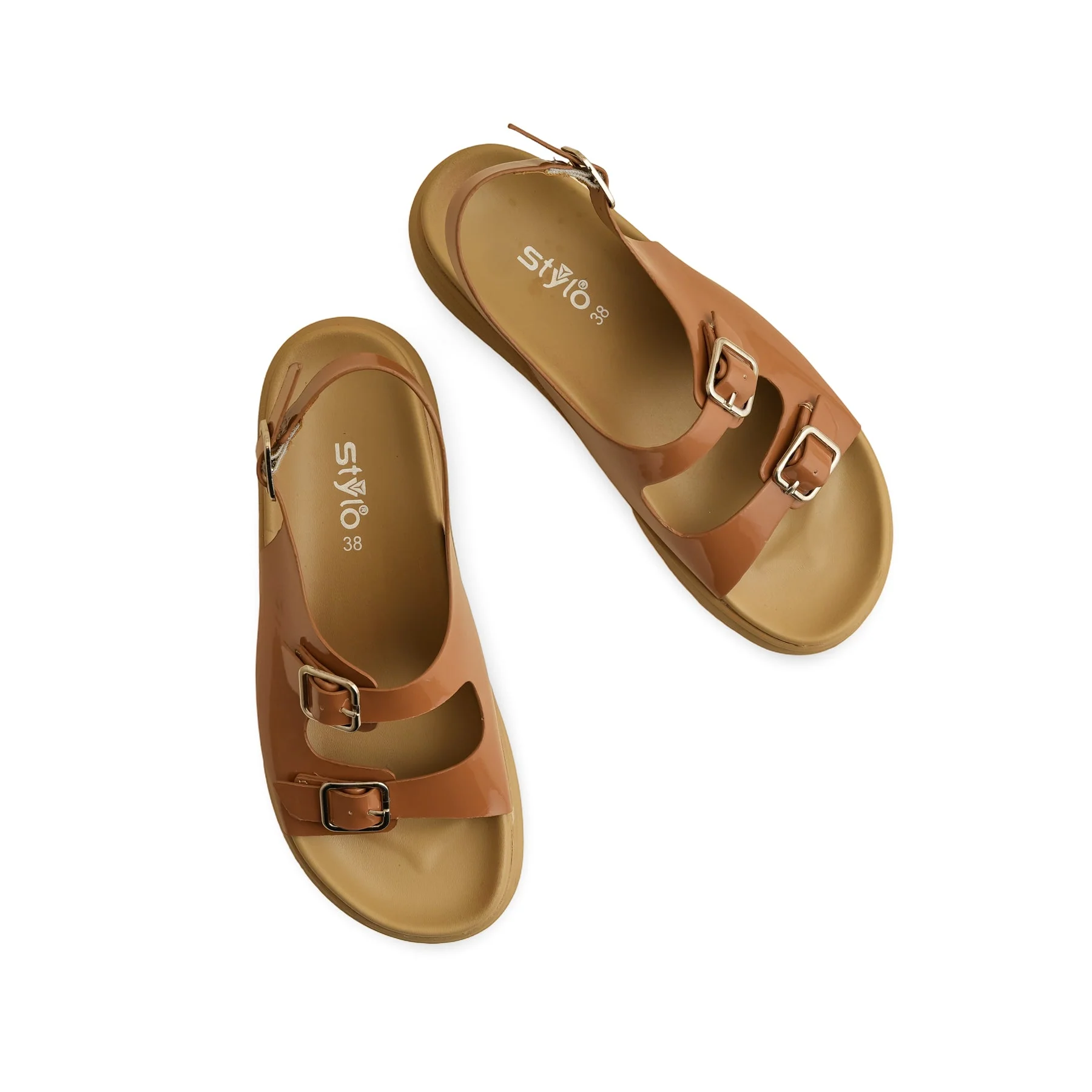 Brown Formal Sandal PU0559 - Image 6