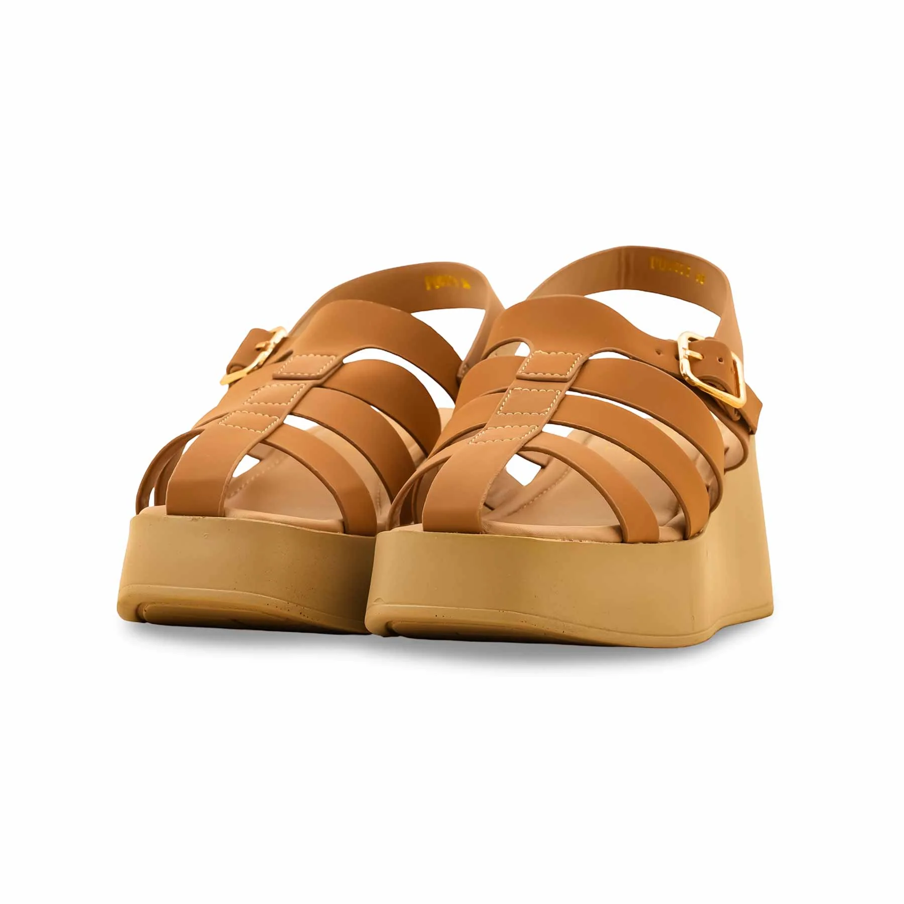 Brown Formal Sandal PU0575 - Image 3