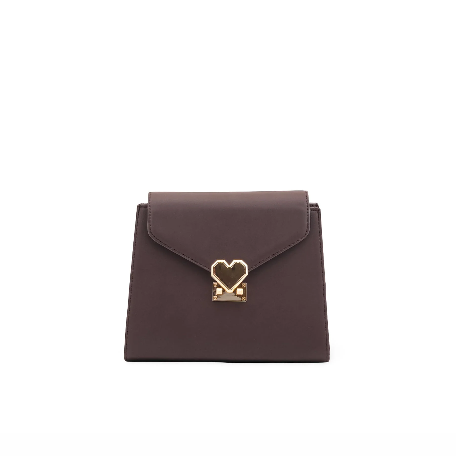 Brown Formal Shoulder Bag For Ladies P55840 - Image 2