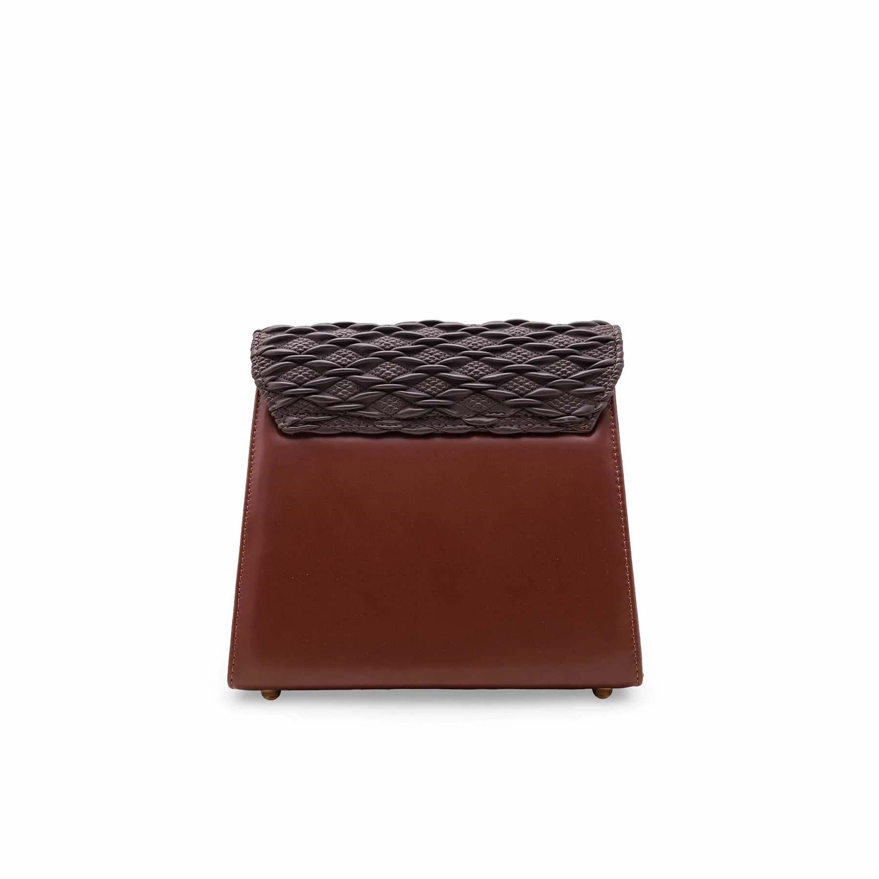 Brown Formal Shoulder Bag For Ladies P55857 - Image 4