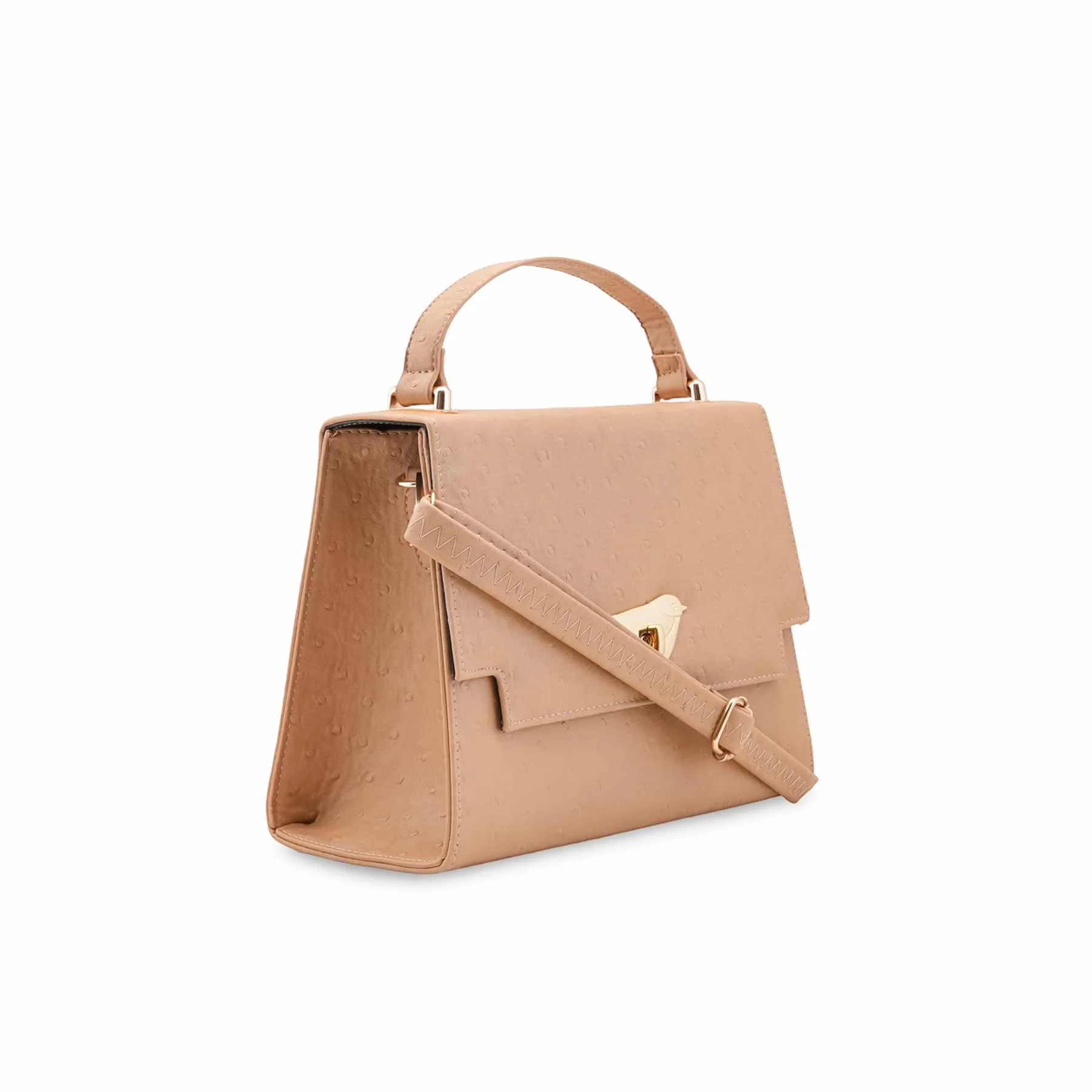 Brown Formal Shoulder Bag For Ladies P55887 - Image 3