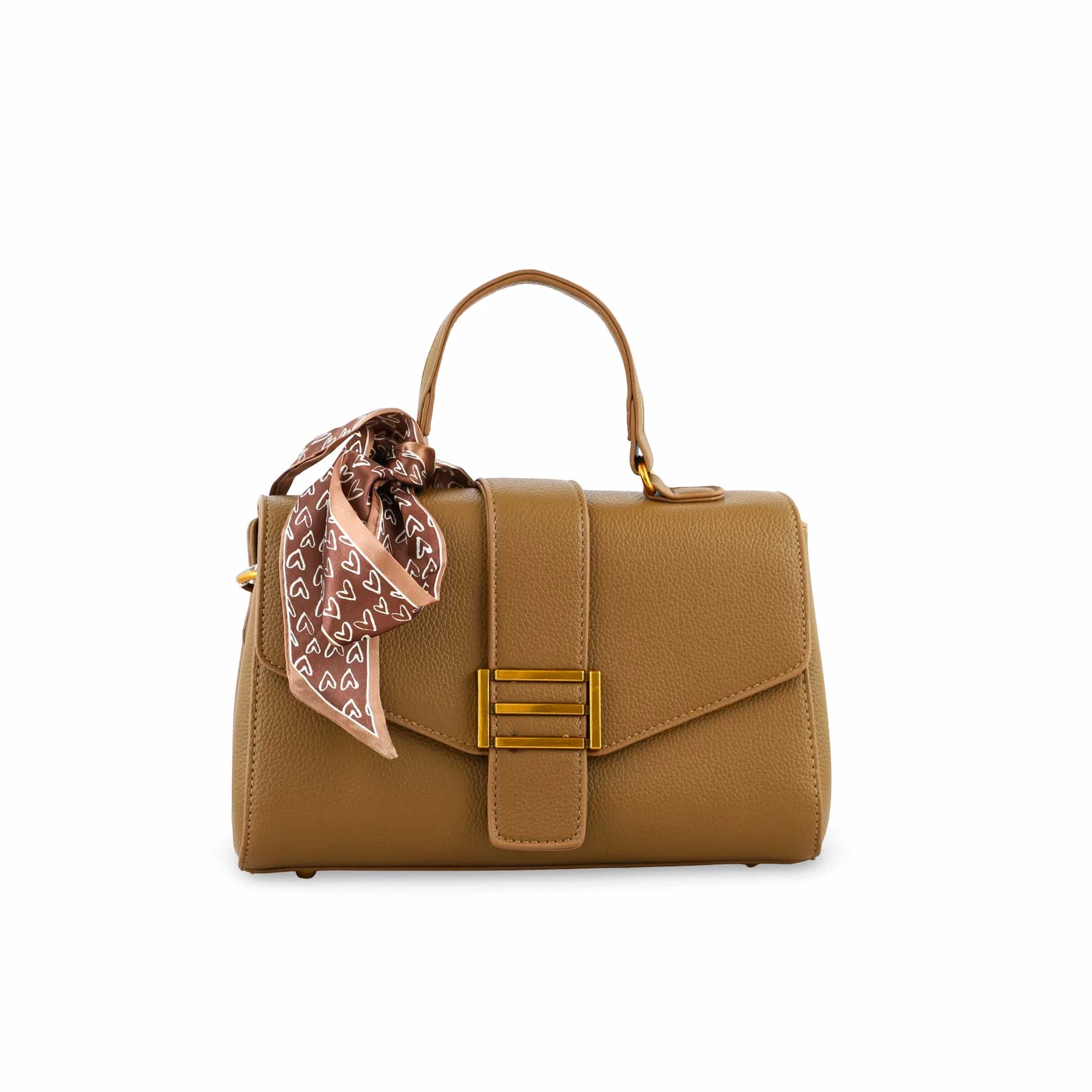 Brown Formal Shoulder Bag For Women P36302 - Image 2