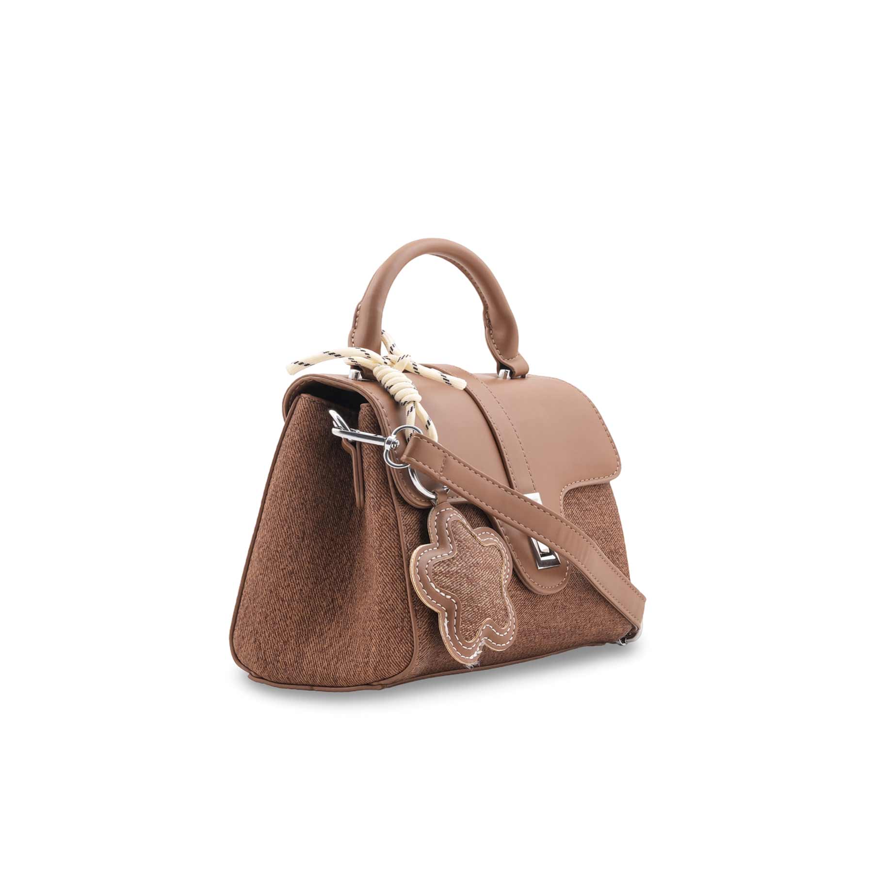Brown Formal Shoulder Bag For Women P36459 - Image 3