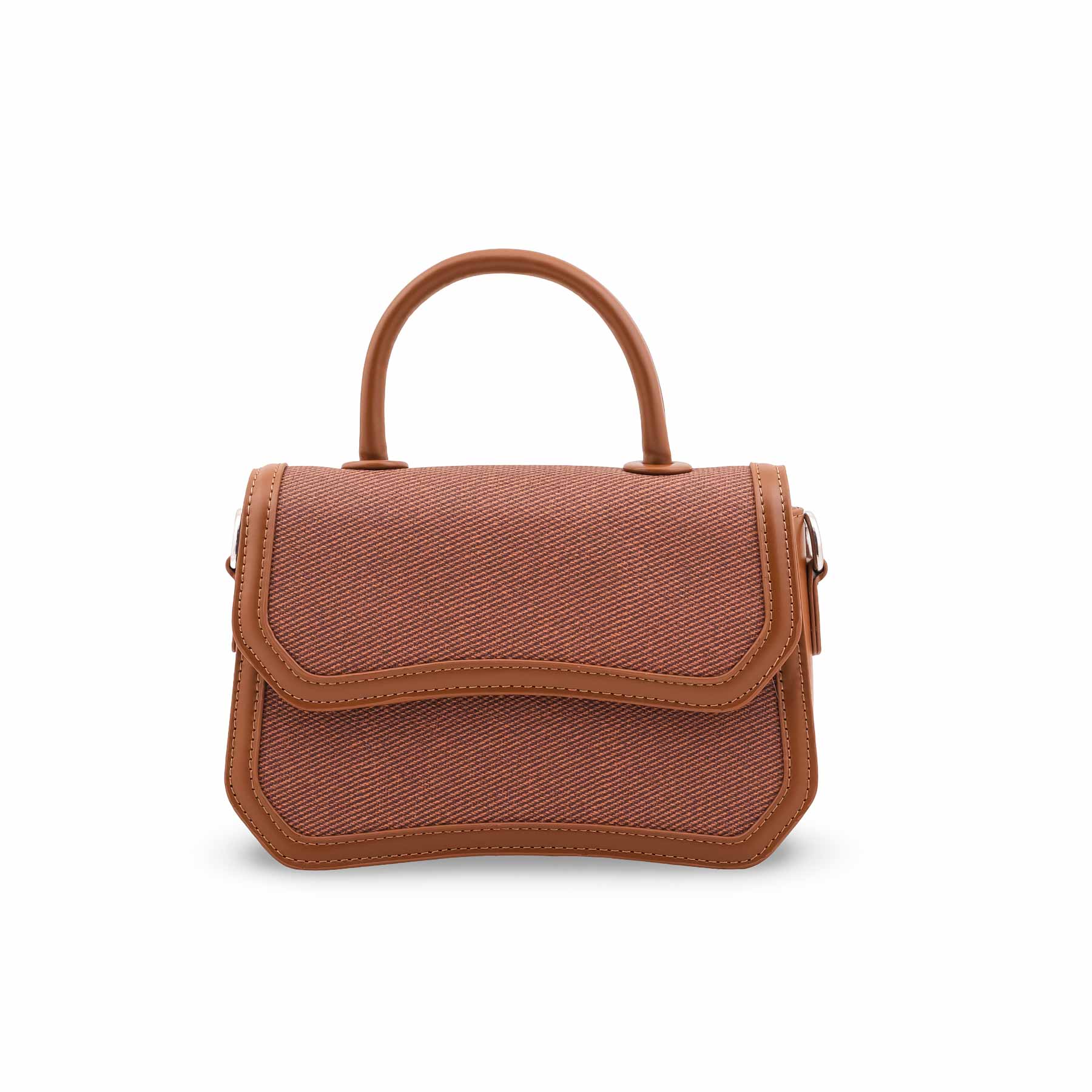 Brown Formal Shoulder Bag For Women P36482 - Image 2