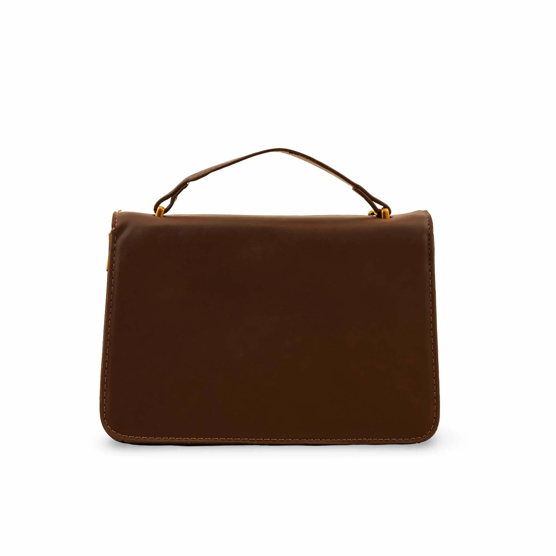 Brown Formal Shoulder Bag P36141 - Image 3