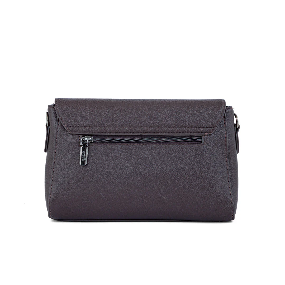 Brown Formal Shoulder Bag P36242 - Image 3