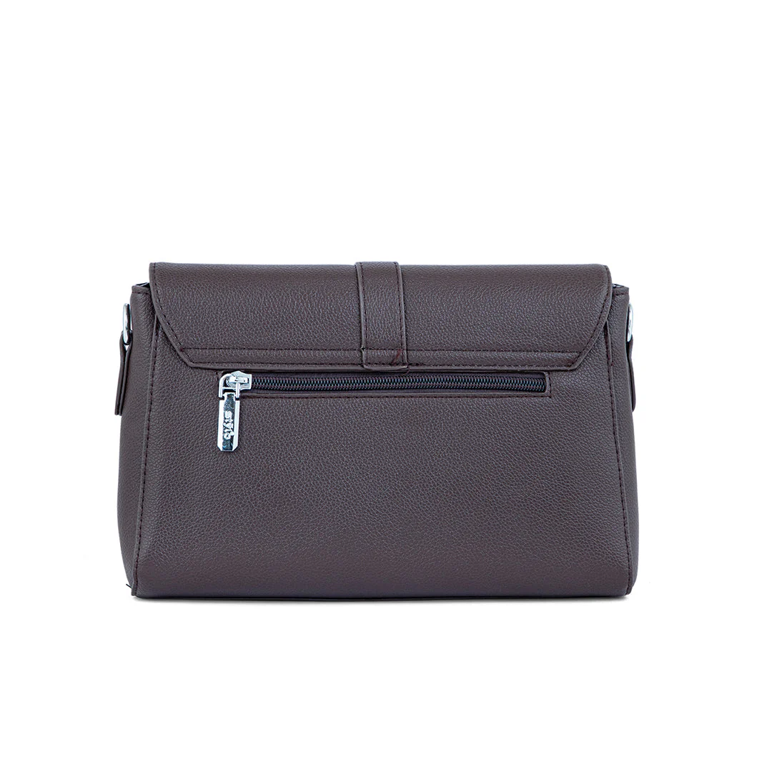Brown Formal Shoulder Bag P36243 - Image 3