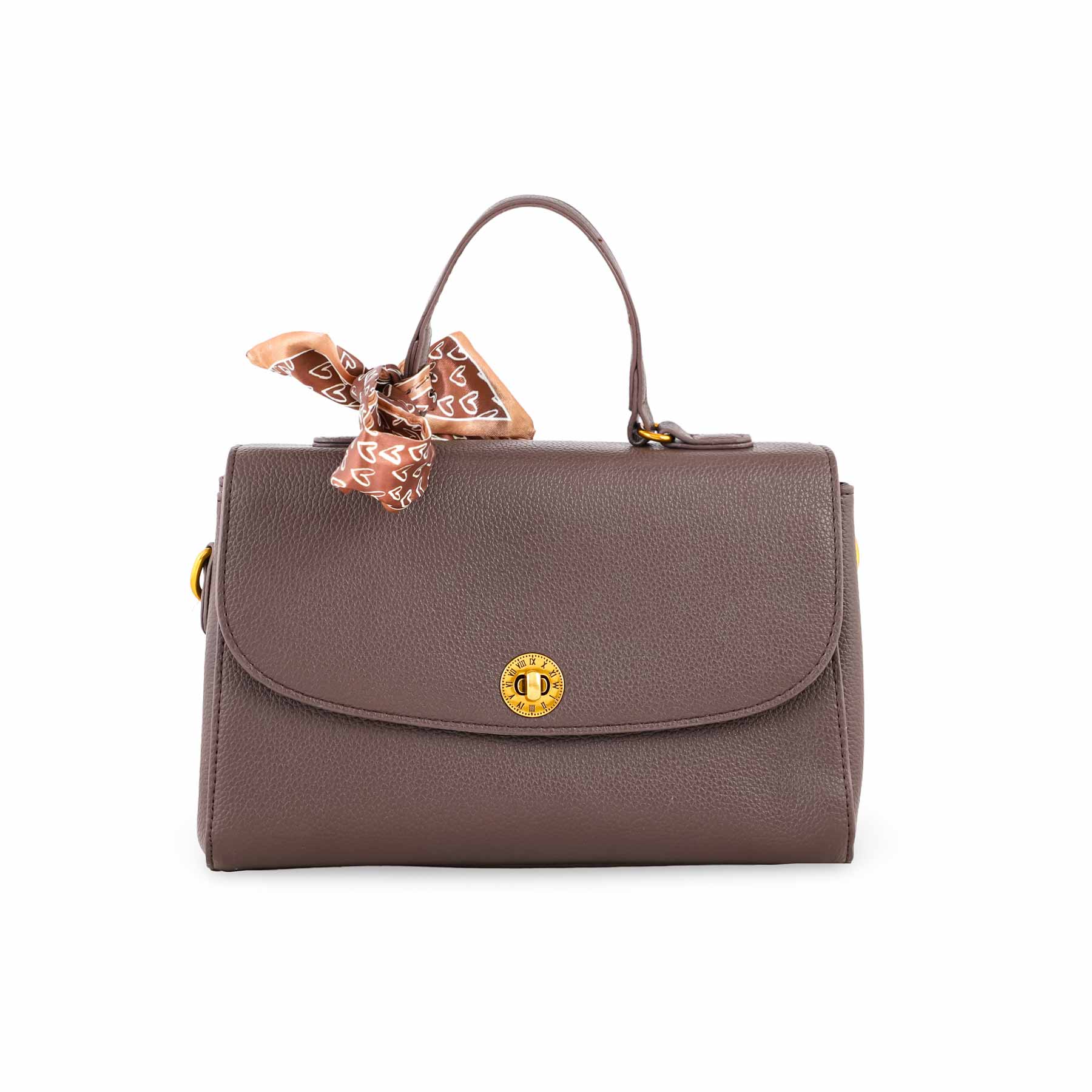 Brown Formal Shoulder Bag P36299 - Image 2