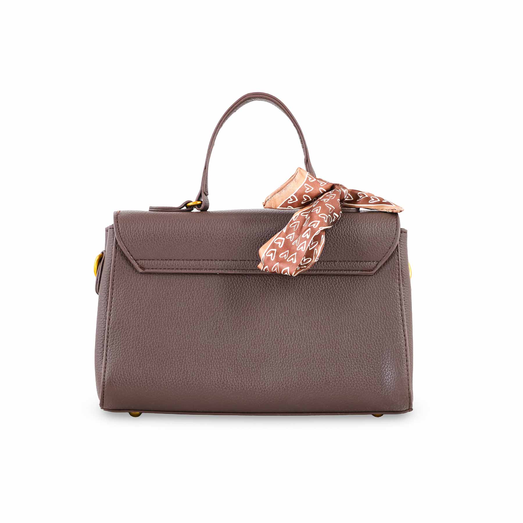 Brown Formal Shoulder Bag P36299 - Image 4