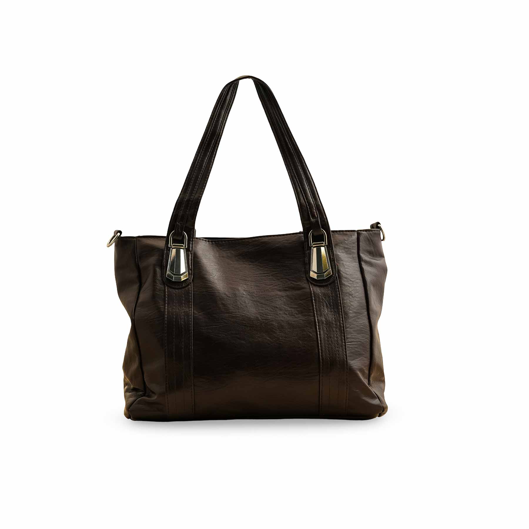 Brown Formal Shoulder Bag P36345 - Image 2