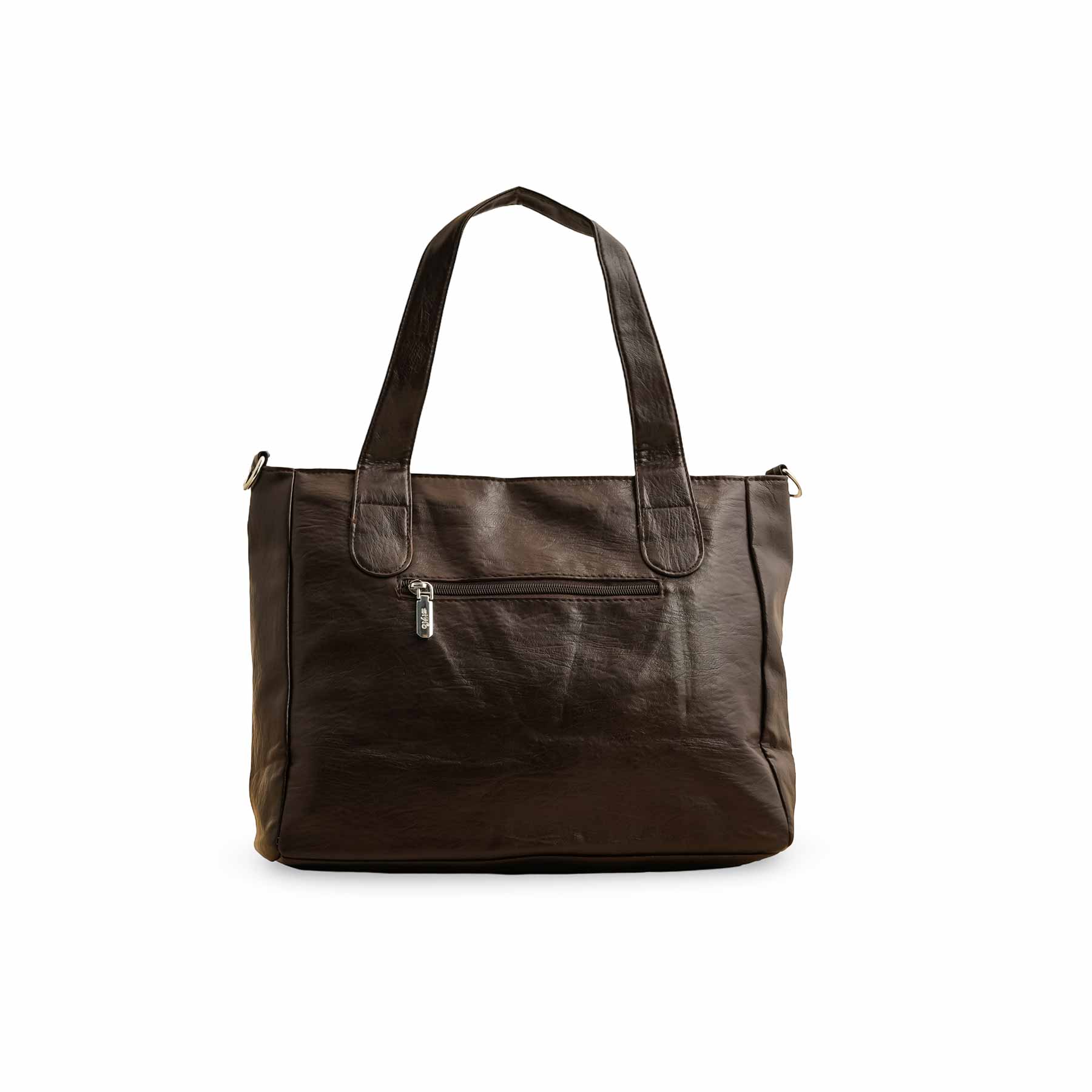 Brown Formal Shoulder Bag P36345 - Image 4