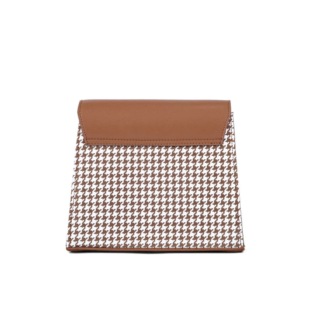 Brown Formal Shoulder Bag P55648 - Image 3