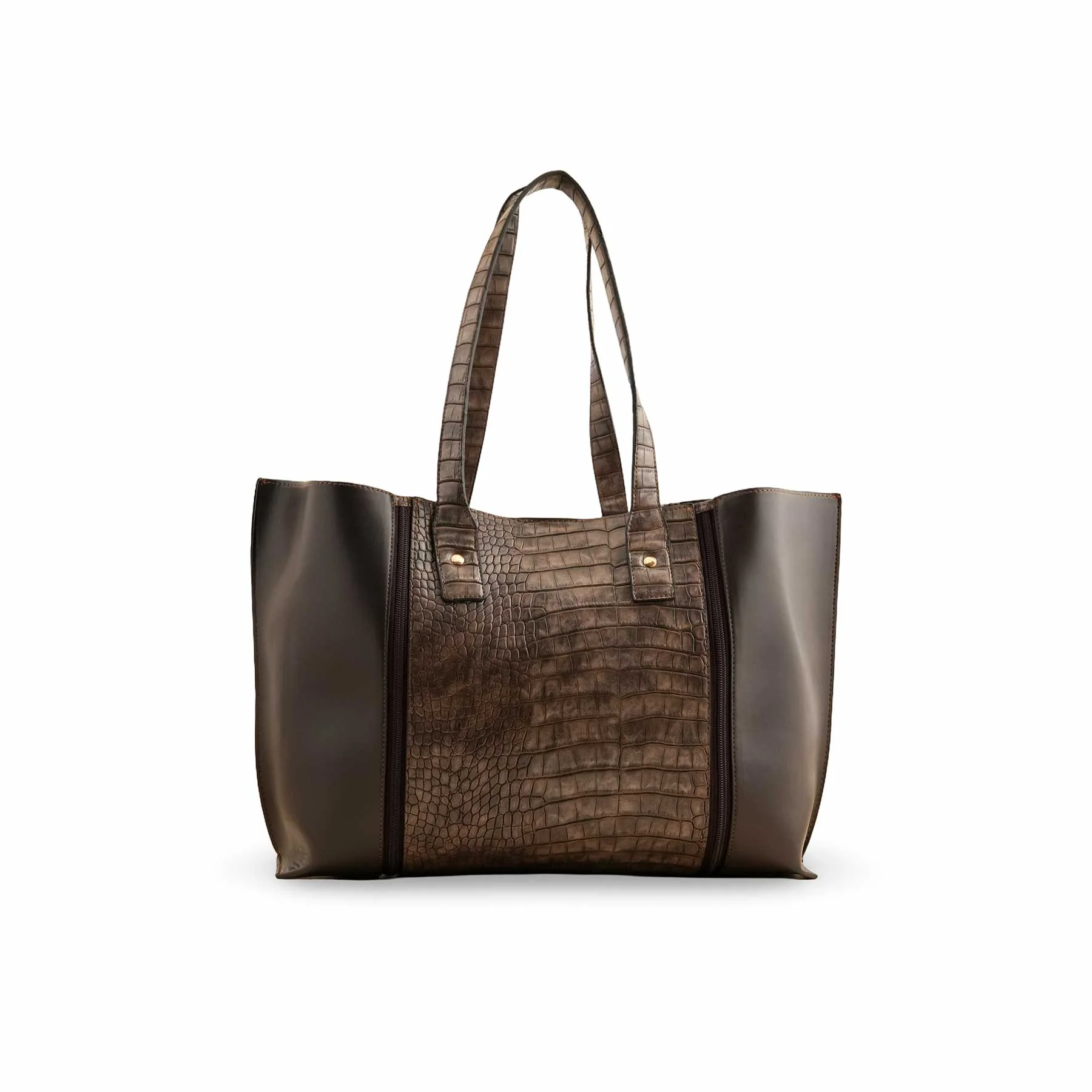 Brown Formal Shoulder Bag P55729 - Image 4
