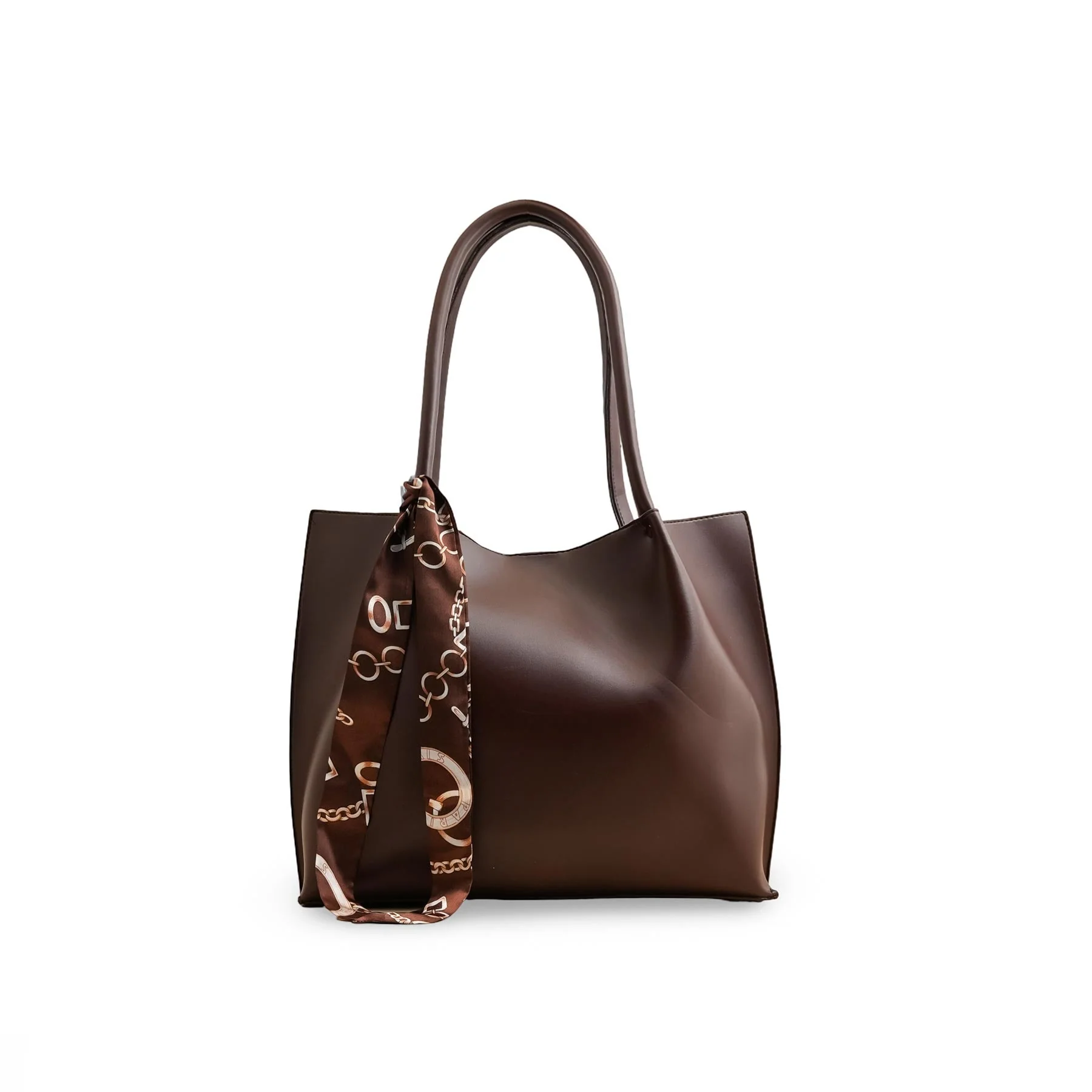 Brown Formal Shoulder Bag P55754 - Image 3