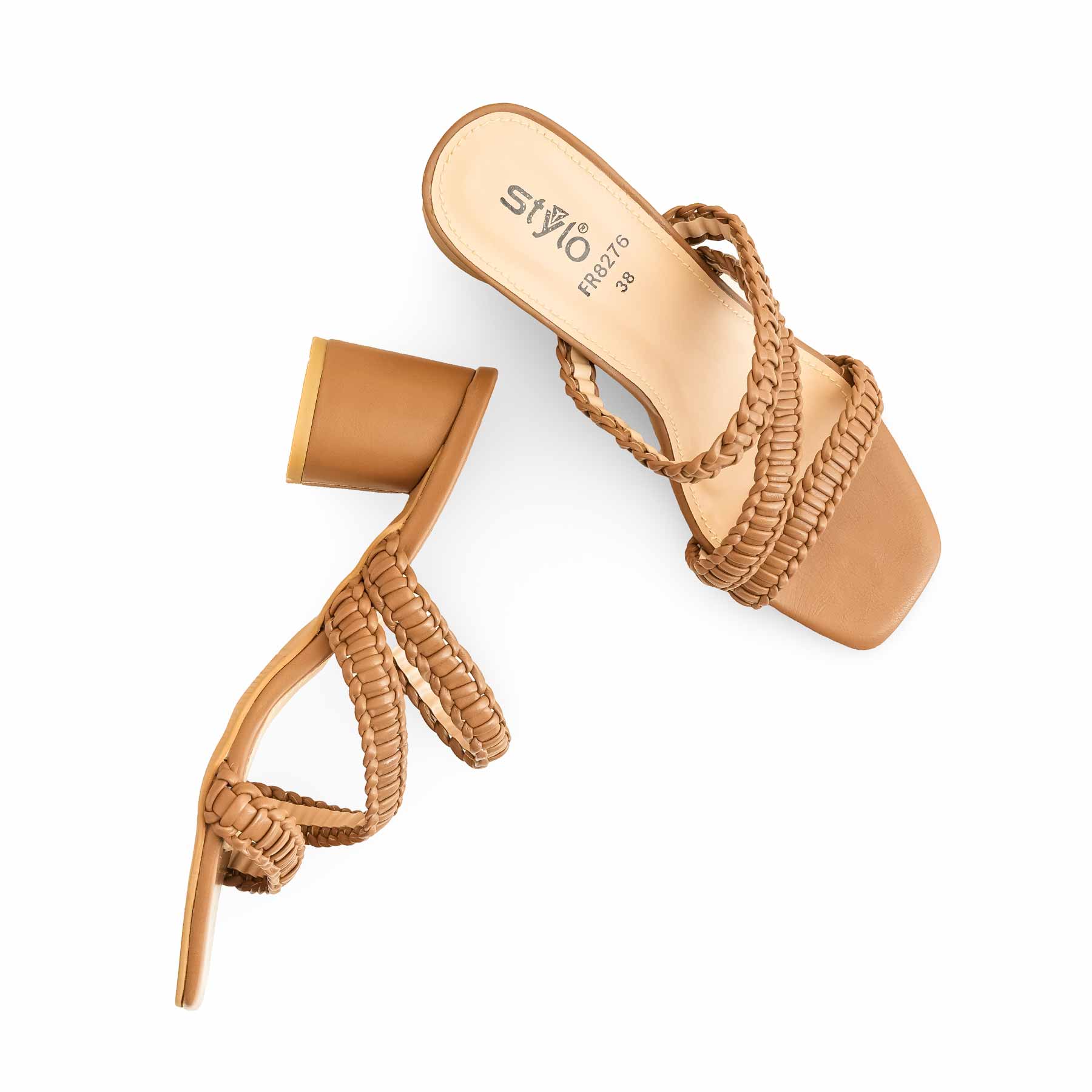 Brown Formal Slipper For Ladies FR8276 - Image 5