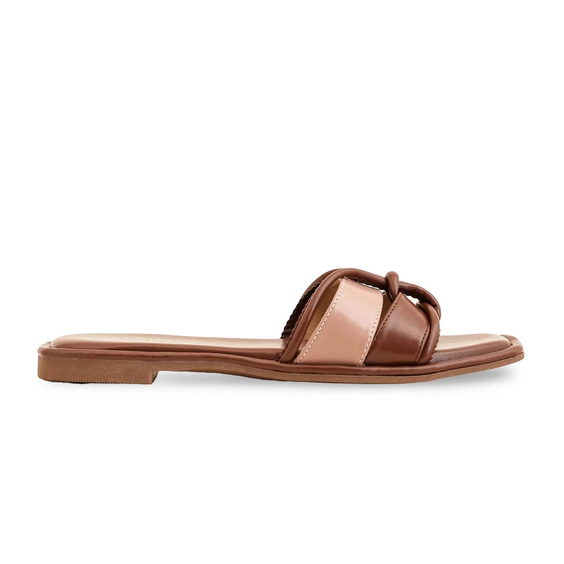 Brown Formal Slipper For Ladies FR8323 - Image 2